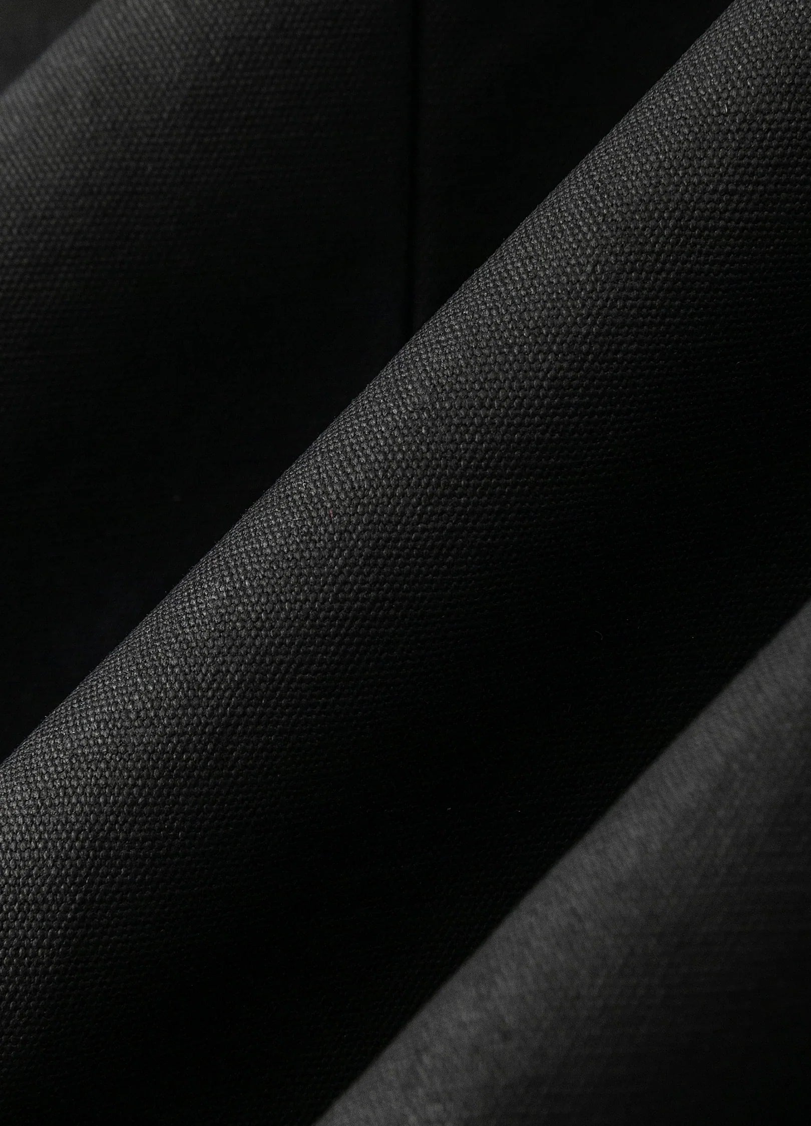 Cappotto cerato Fortress nero 23SS