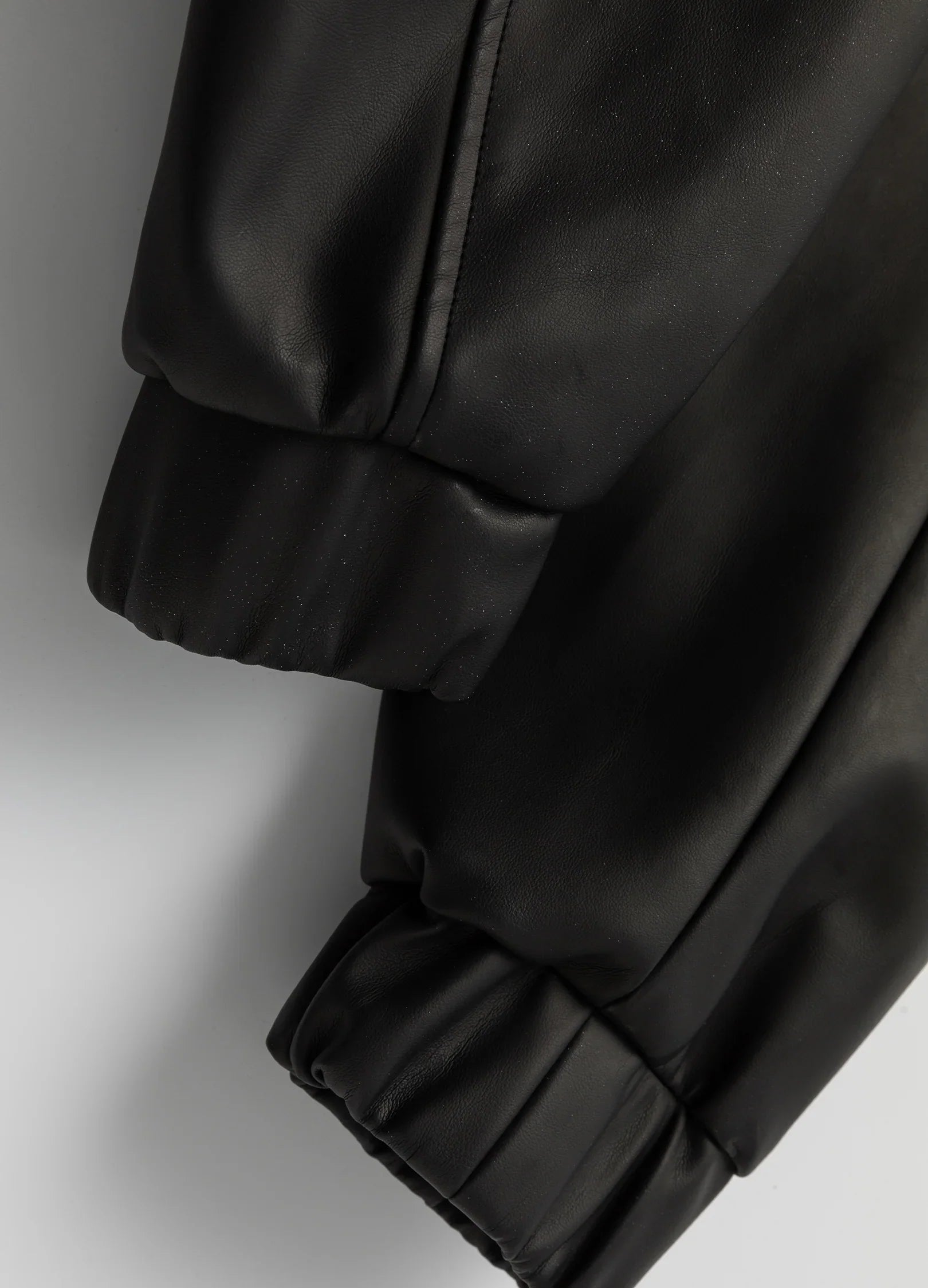 23SS Urban Knight Padded Leather Jacket