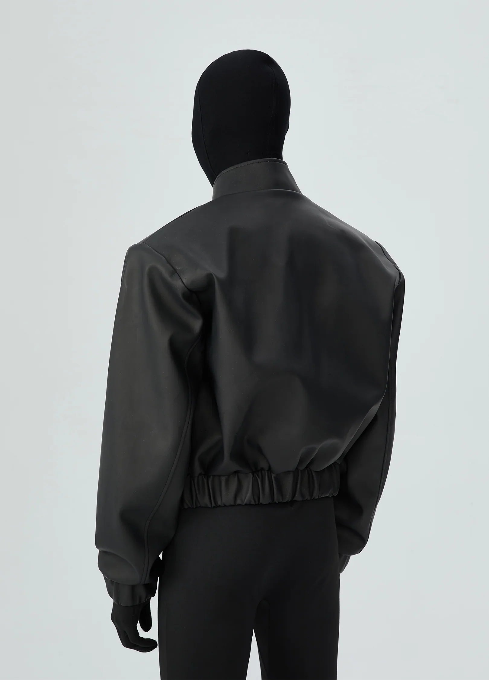 23SS Urban Knight Padded Leather Jacket