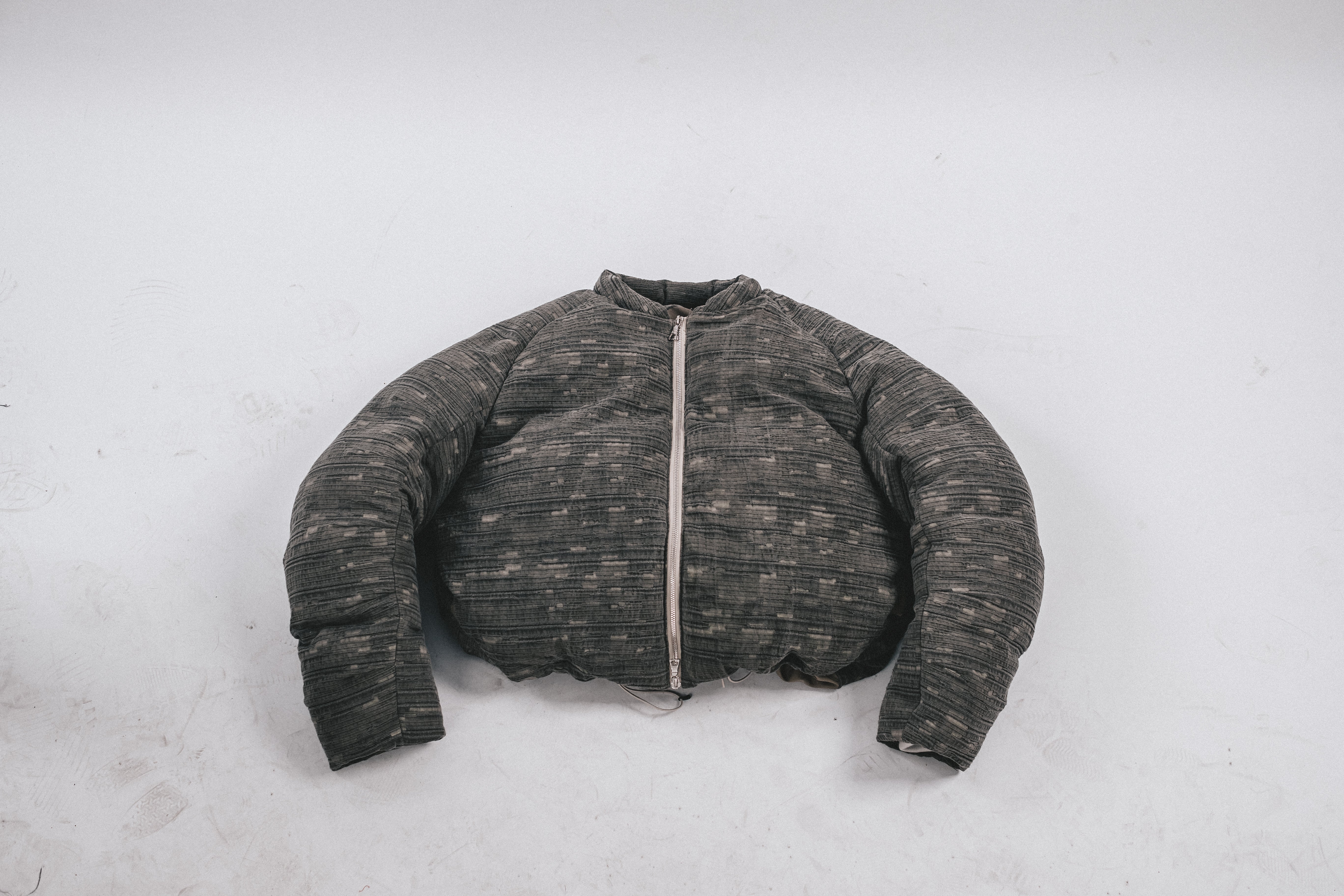 Giacca imbottita con texture Wasteland DRKLEI