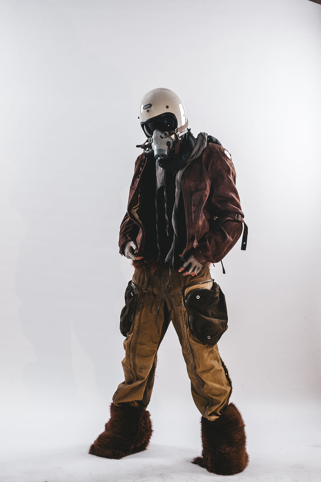 GIACCA METALLICA CON BORDO DORSALE DRKLEI