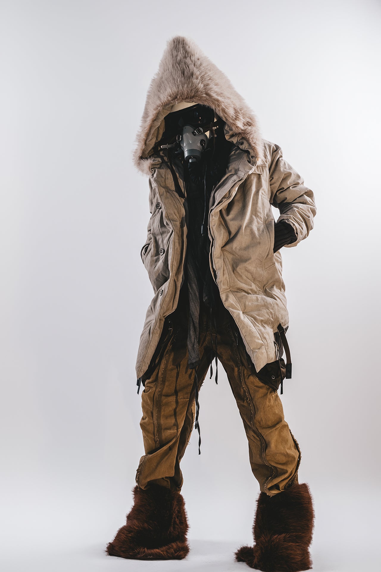 PARKA DA NEVE CON CAPPUCCIO GLACIER DRKLEI