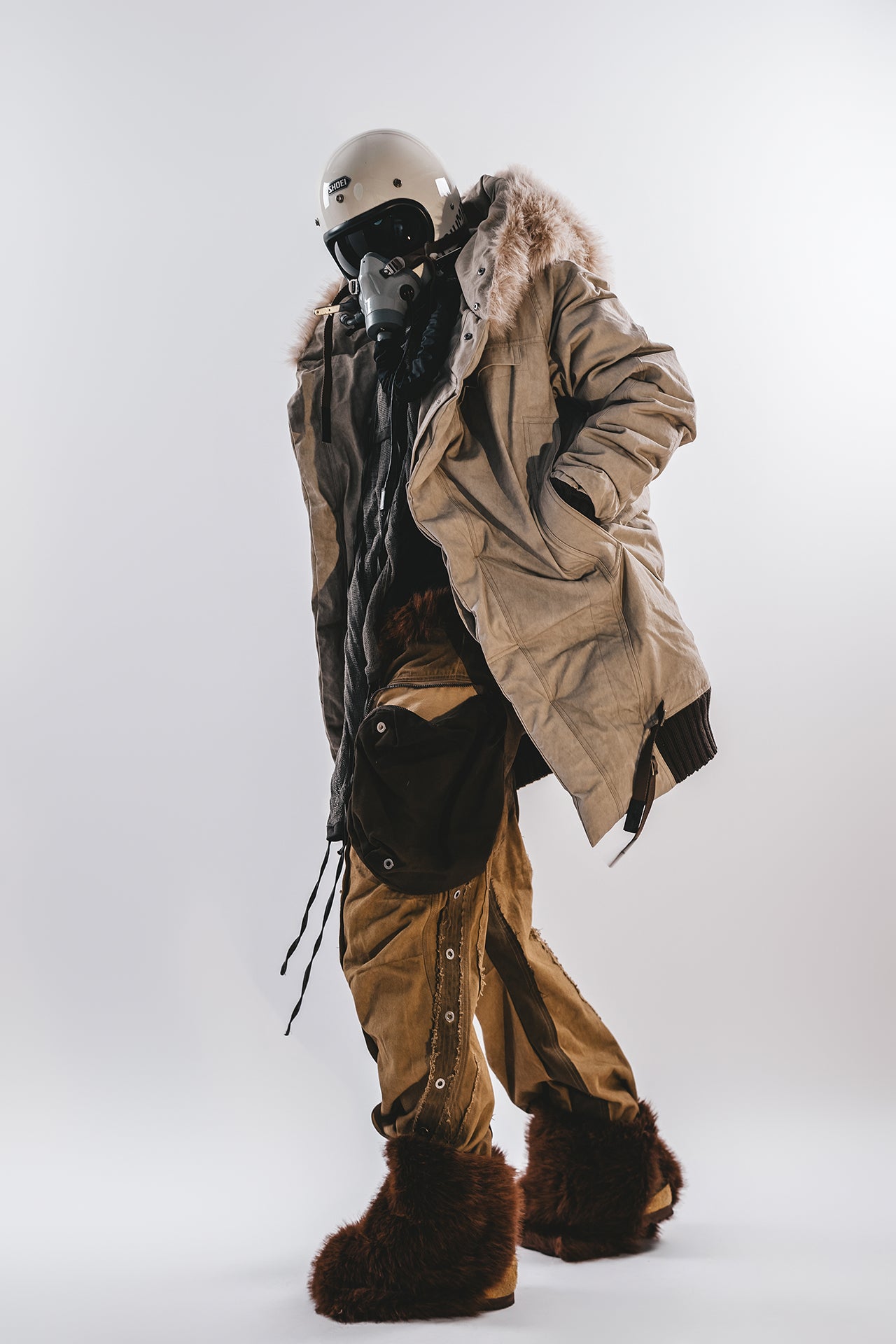 PARKA DA NEVE CON CAPPUCCIO GLACIER DRKLEI