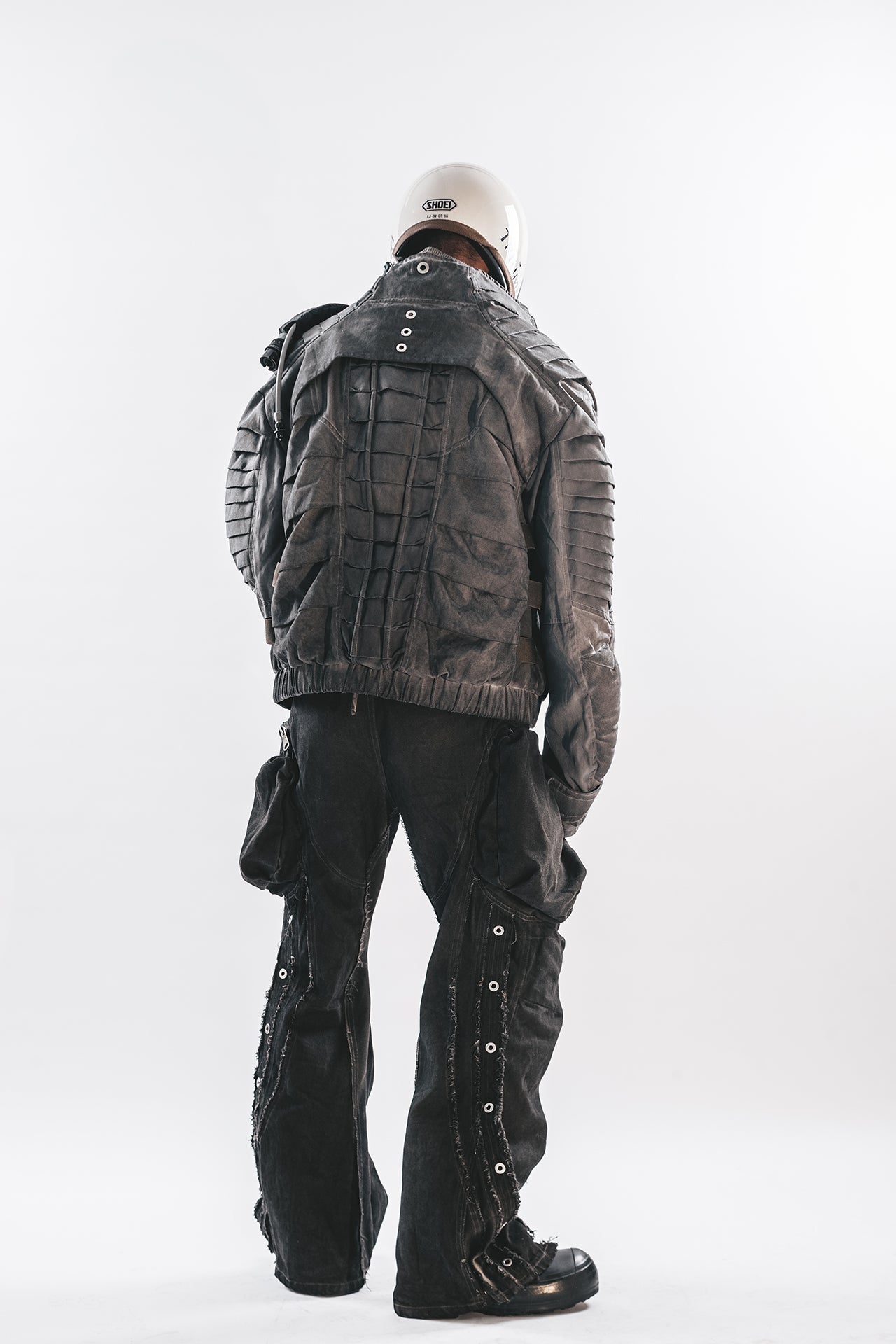 PANTALONI ORION CON BORDO CONSUMATO DRKLEI