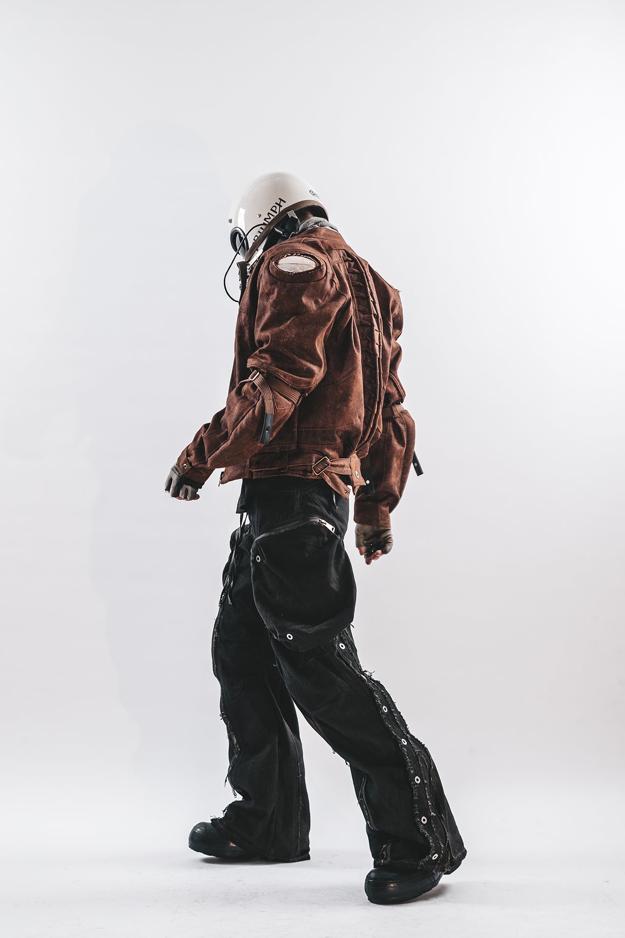 GIACCA METALLICA CON BORDO DORSALE DRKLEI