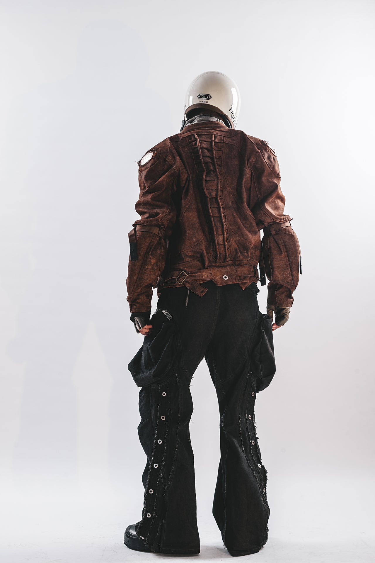 GIACCA METALLICA CON BORDO DORSALE DRKLEI