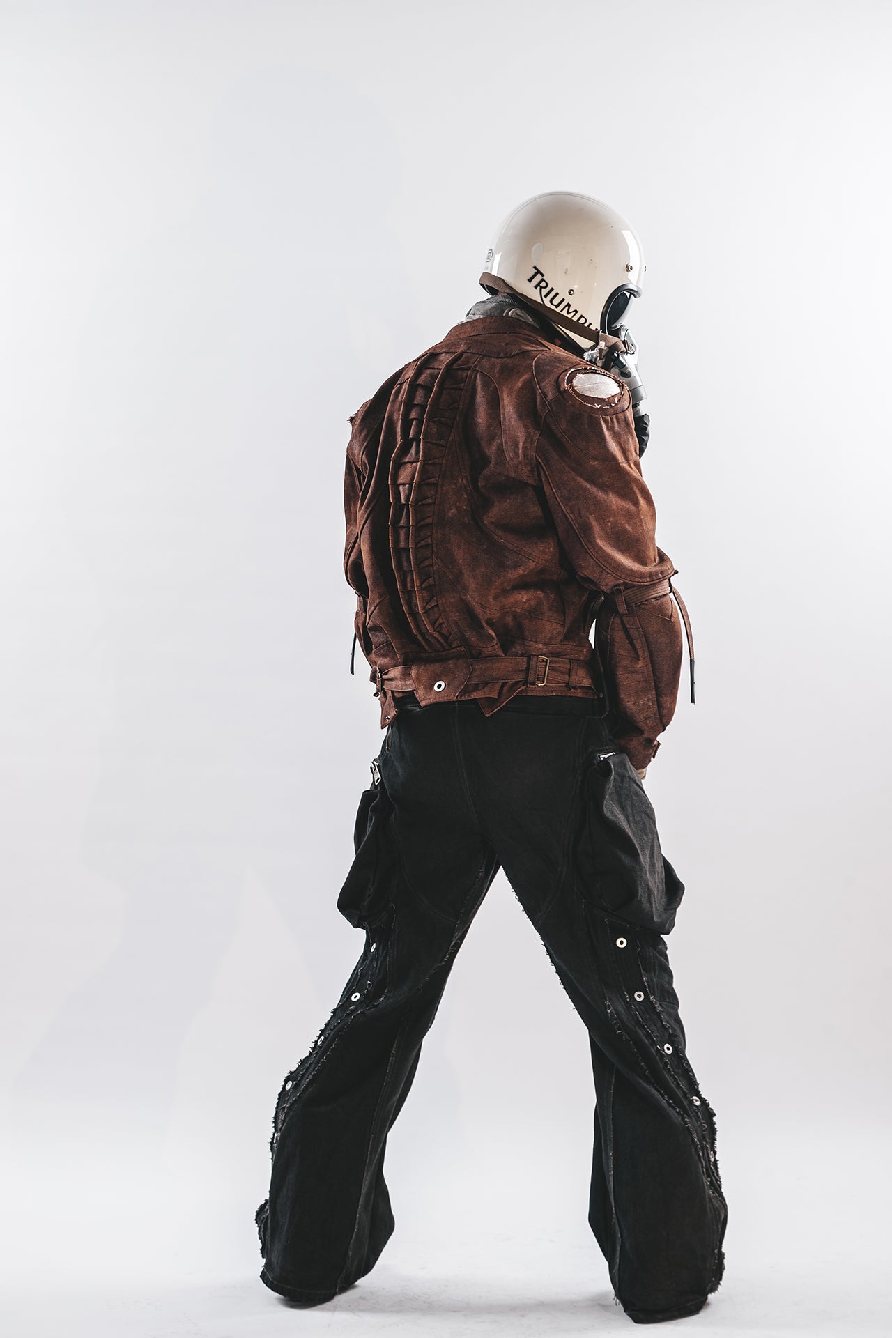 GIACCA METALLICA CON BORDO DORSALE DRKLEI