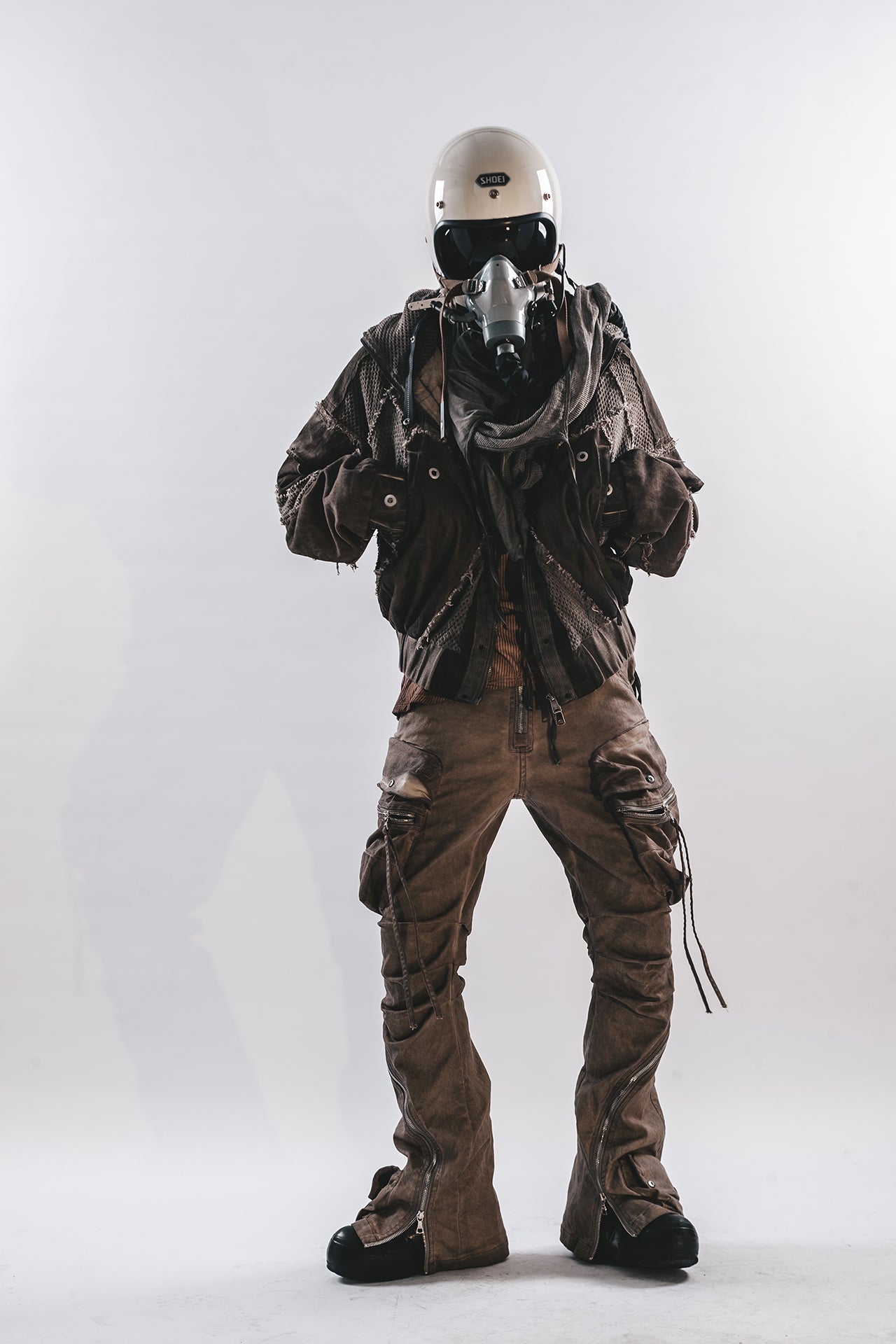 PANTALONI DRKLEI ZIP ARC STACKED