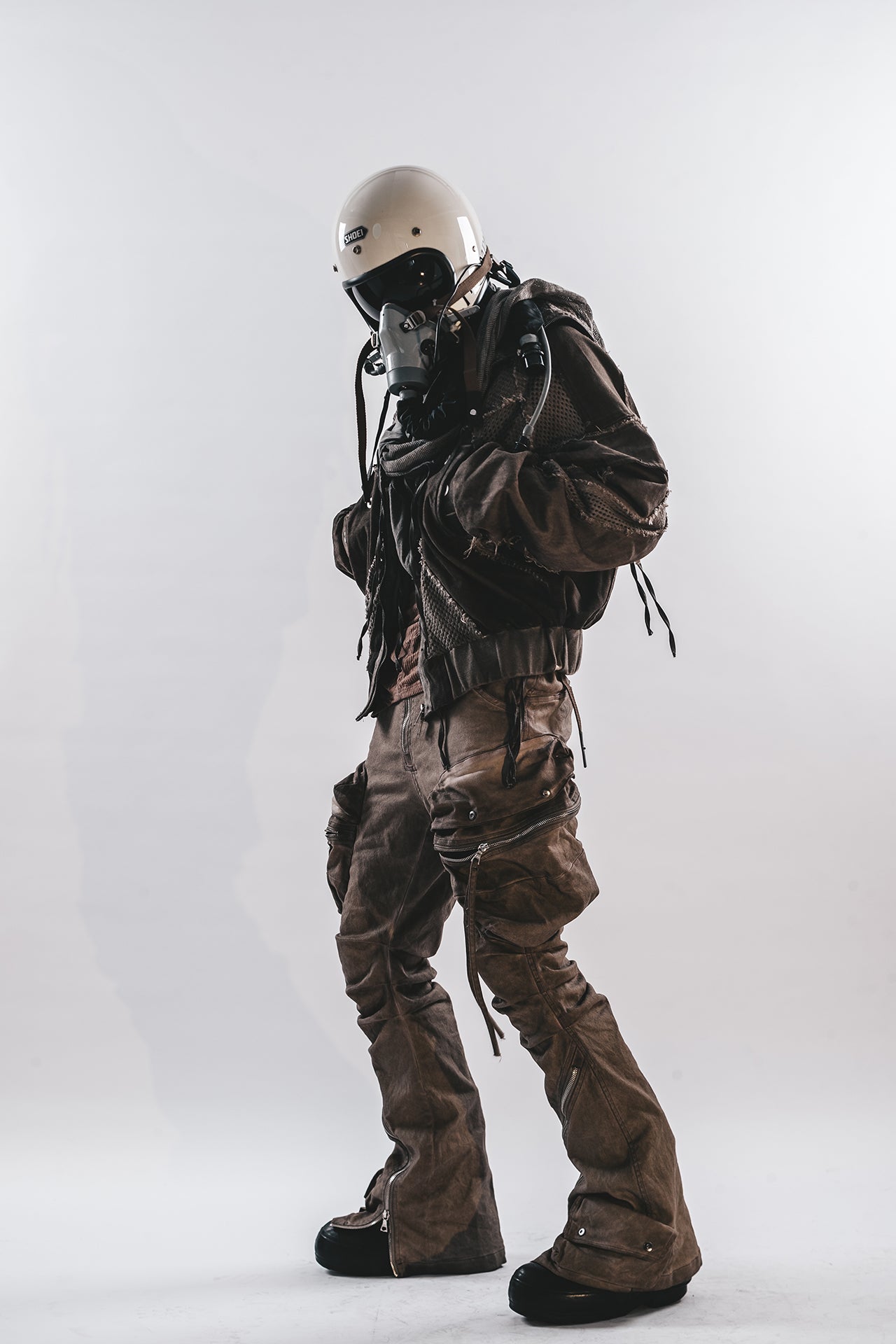 PANTALONI DRKLEI ZIP ARC STACKED