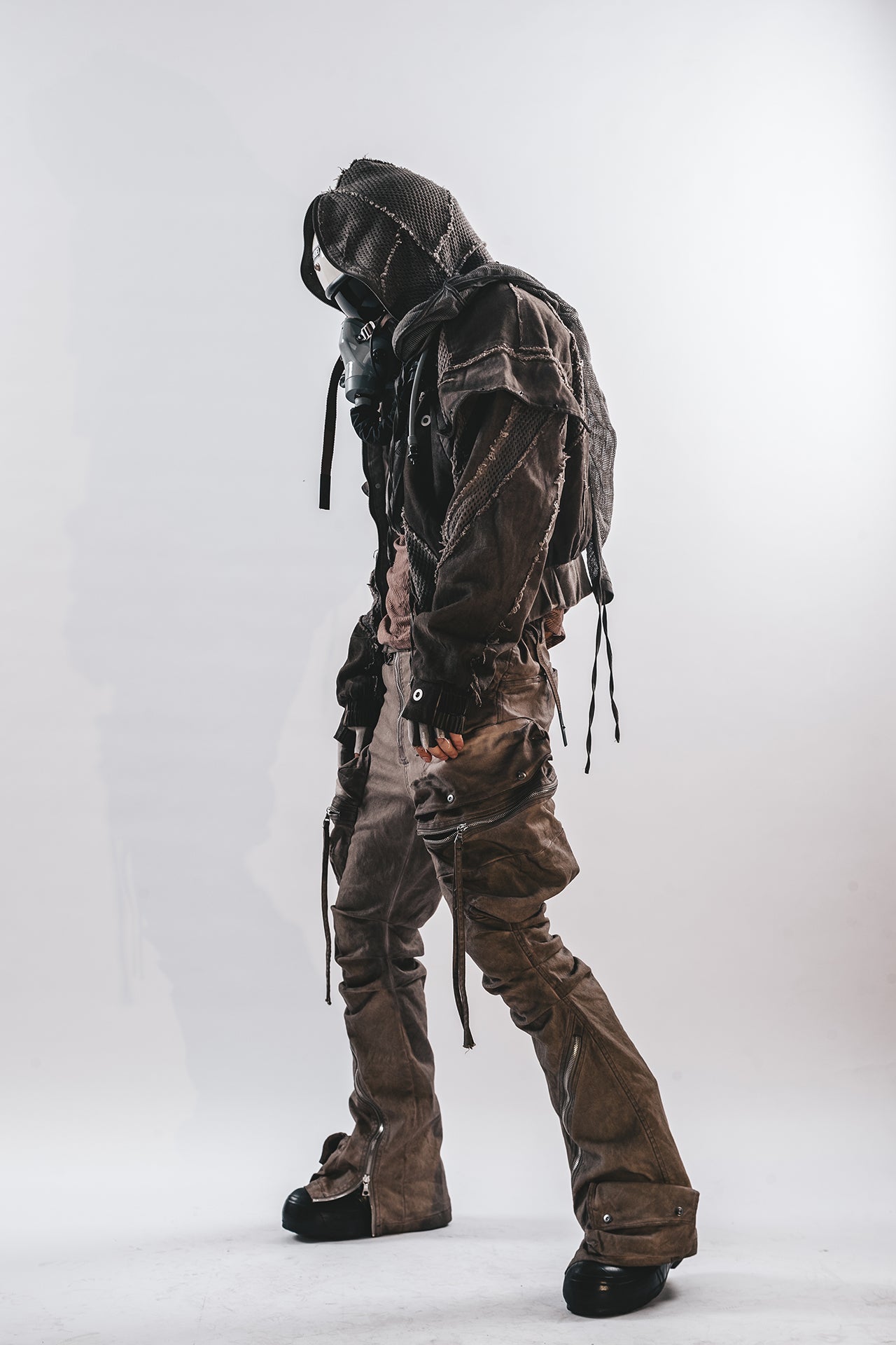 PANTALONI DRKLEI ZIP ARC STACKED