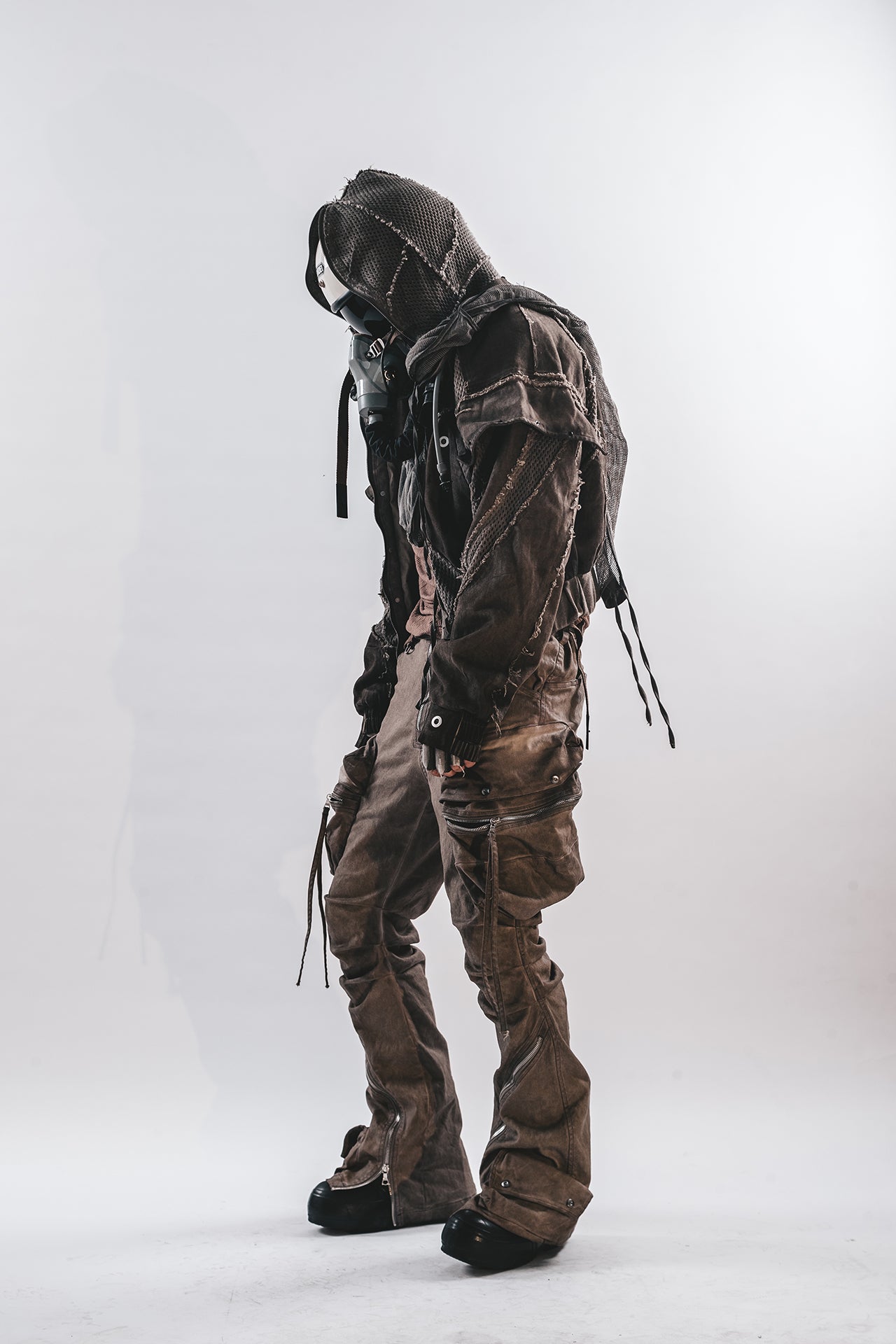 PANTALONI DRKLEI ZIP ARC STACKED