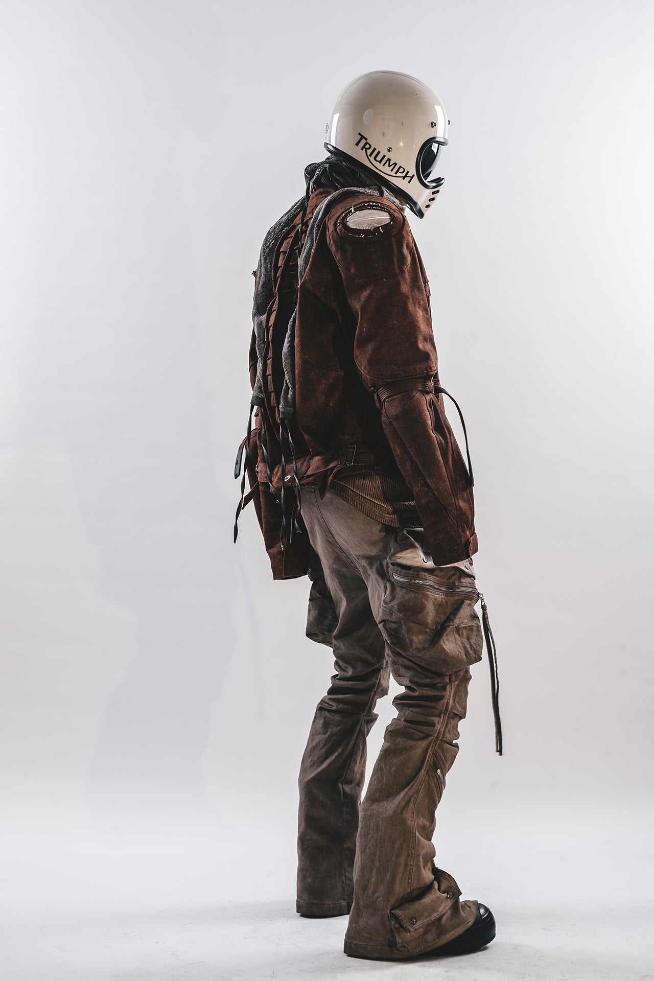 GIACCA METALLICA CON BORDO DORSALE DRKLEI