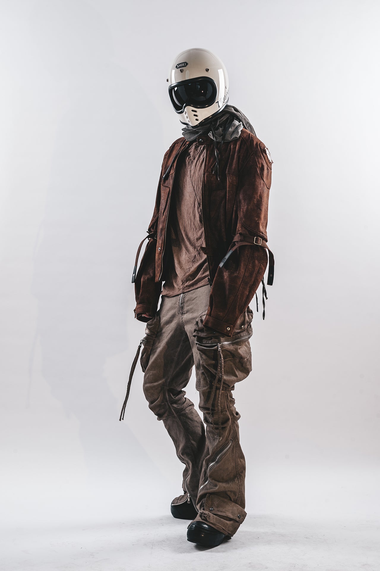 GIACCA METALLICA CON BORDO DORSALE DRKLEI