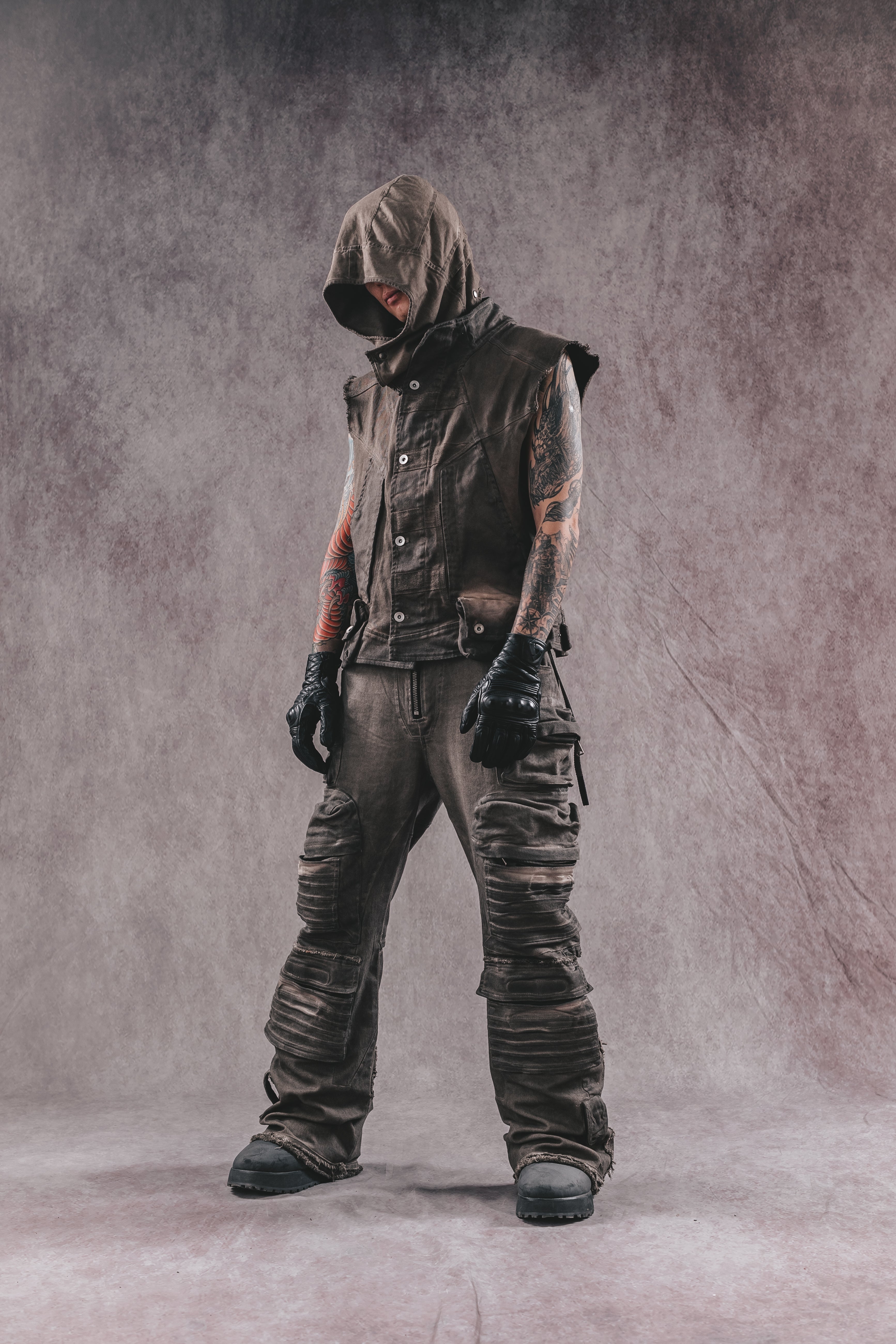 Gilet con cappuccio Nomad