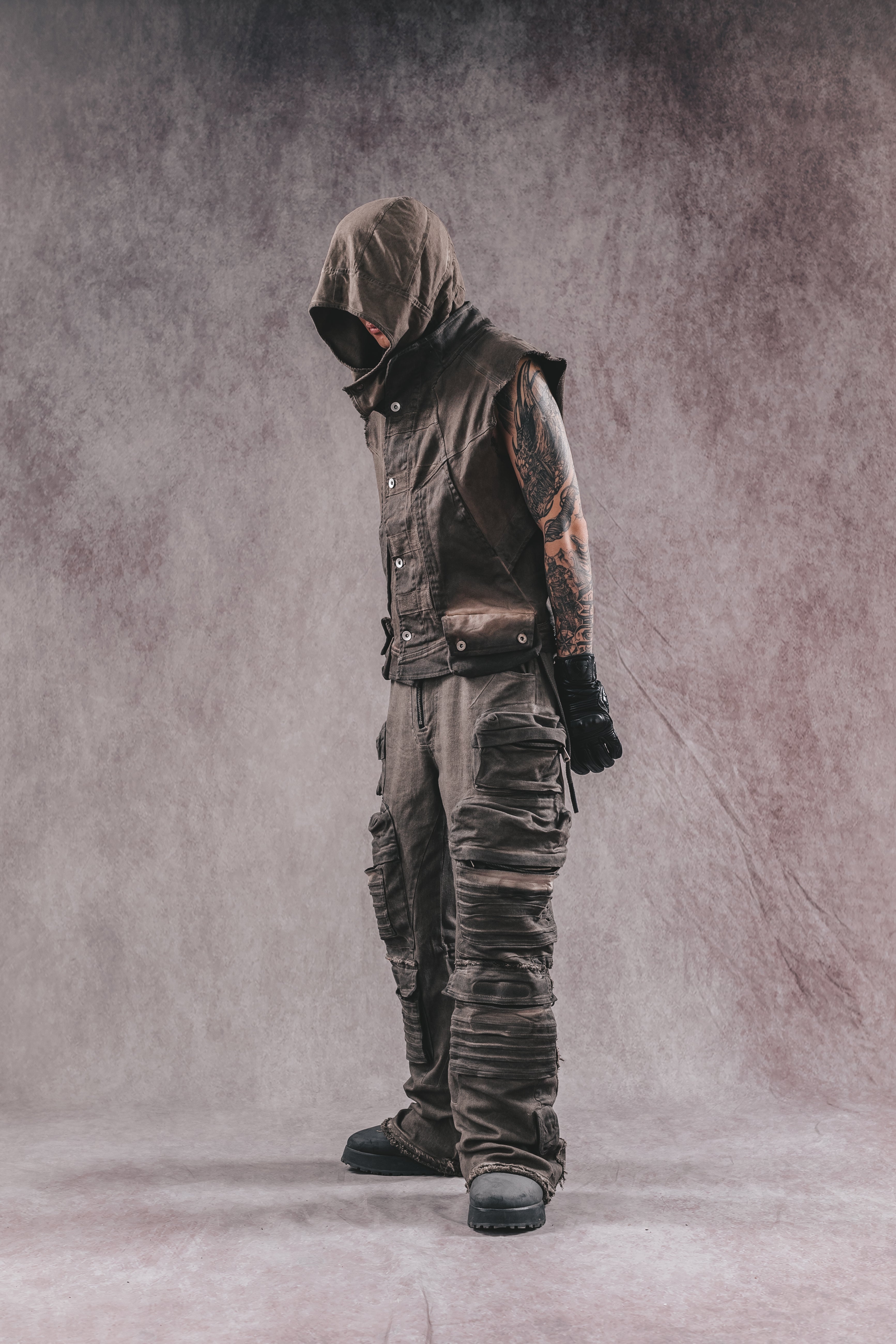 Gilet con cappuccio Nomad