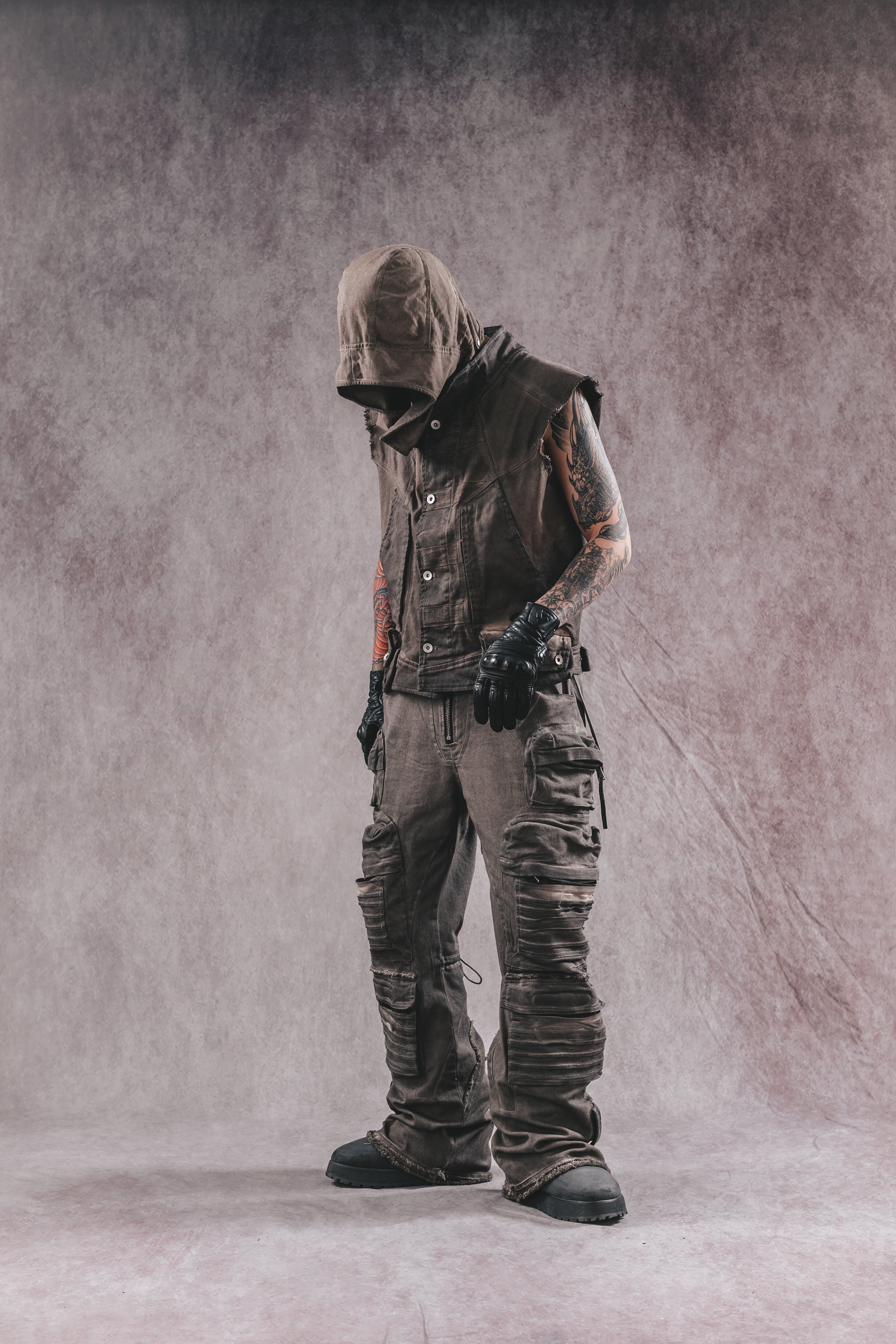 Gilet con cappuccio Nomad