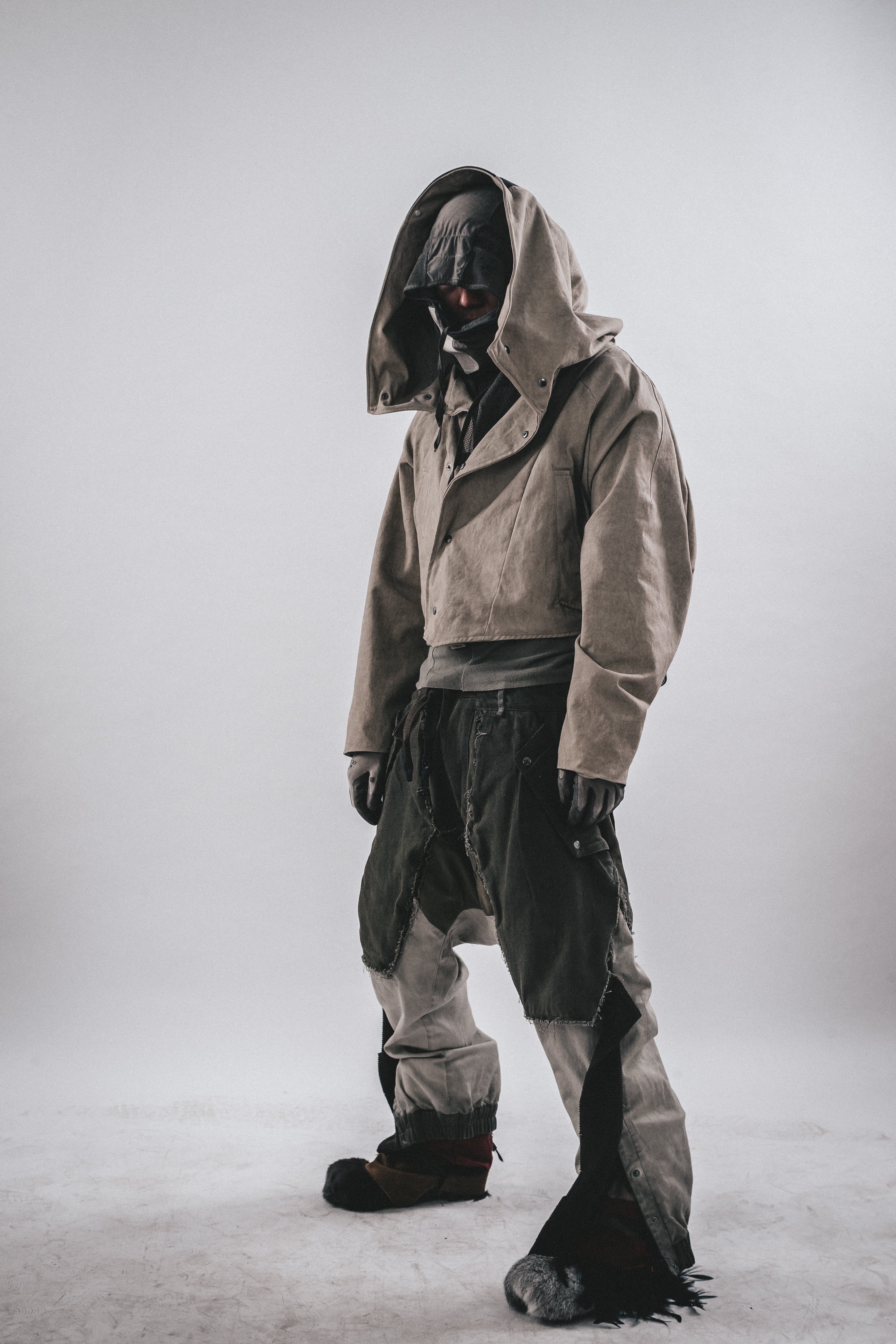 PANTALONI DRKLEI NOMAD WASTELAND PATCHWORK