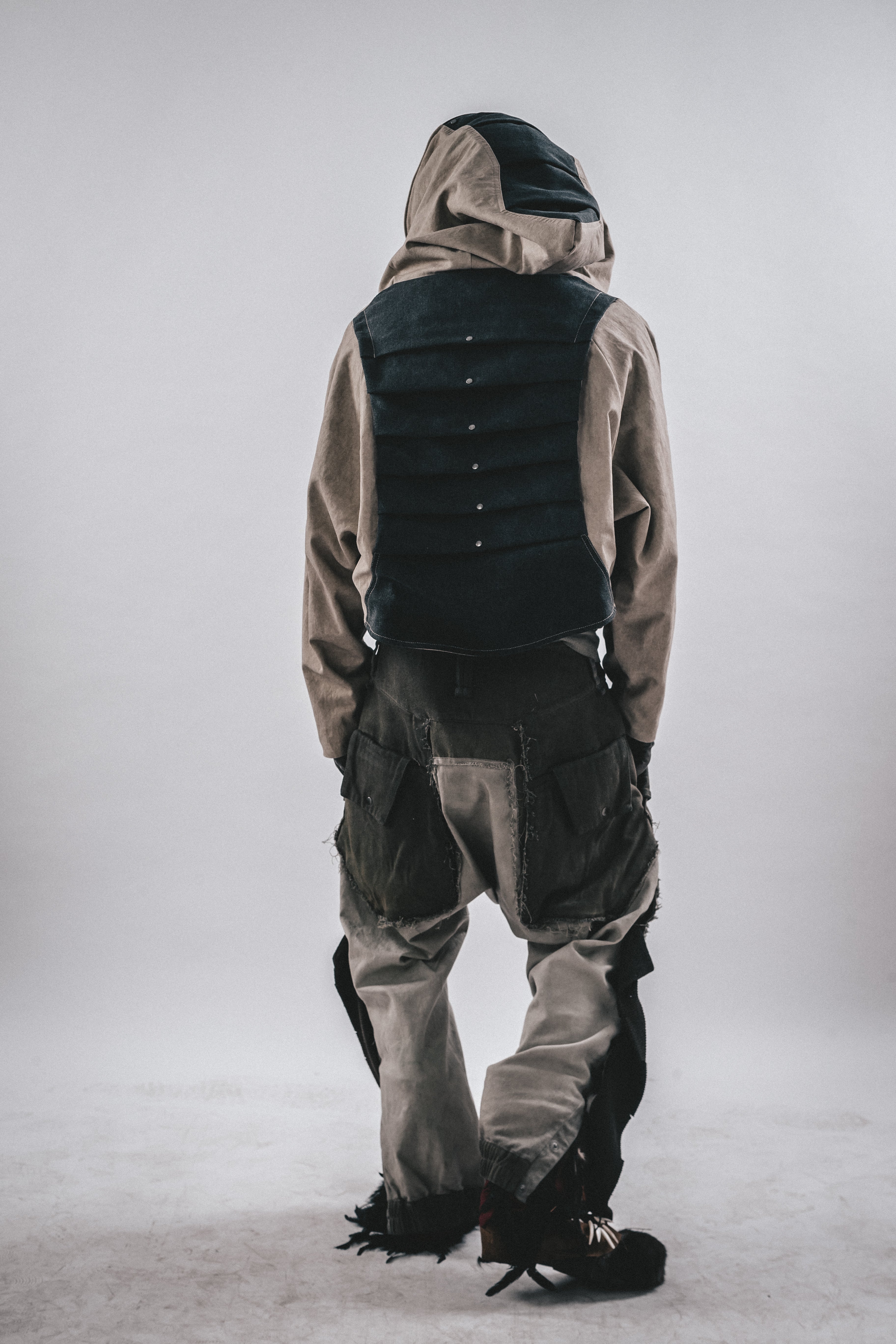 PANTALONI DRKLEI NOMAD WASTELAND PATCHWORK