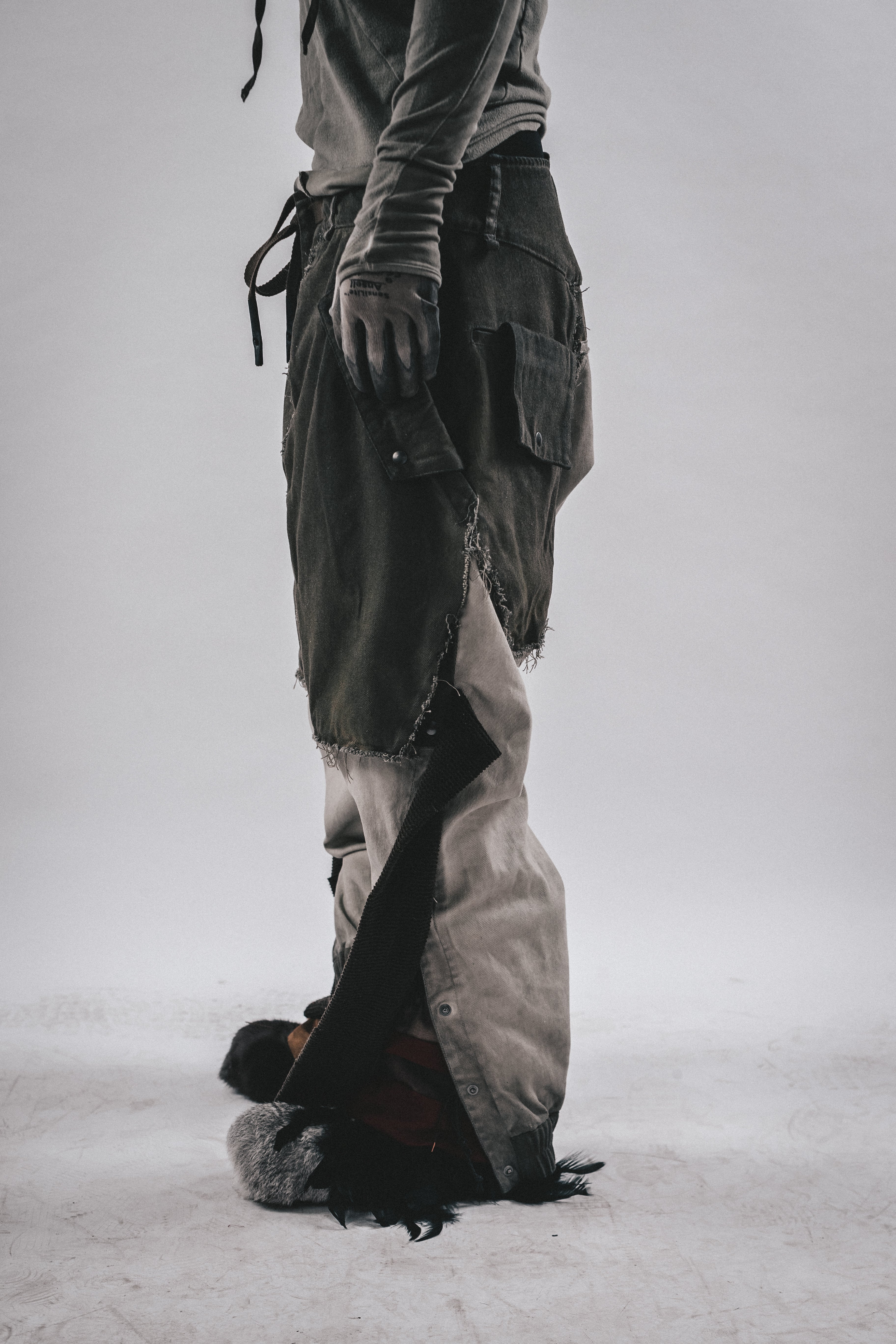 PANTALONI DRKLEI NOMAD WASTELAND PATCHWORK