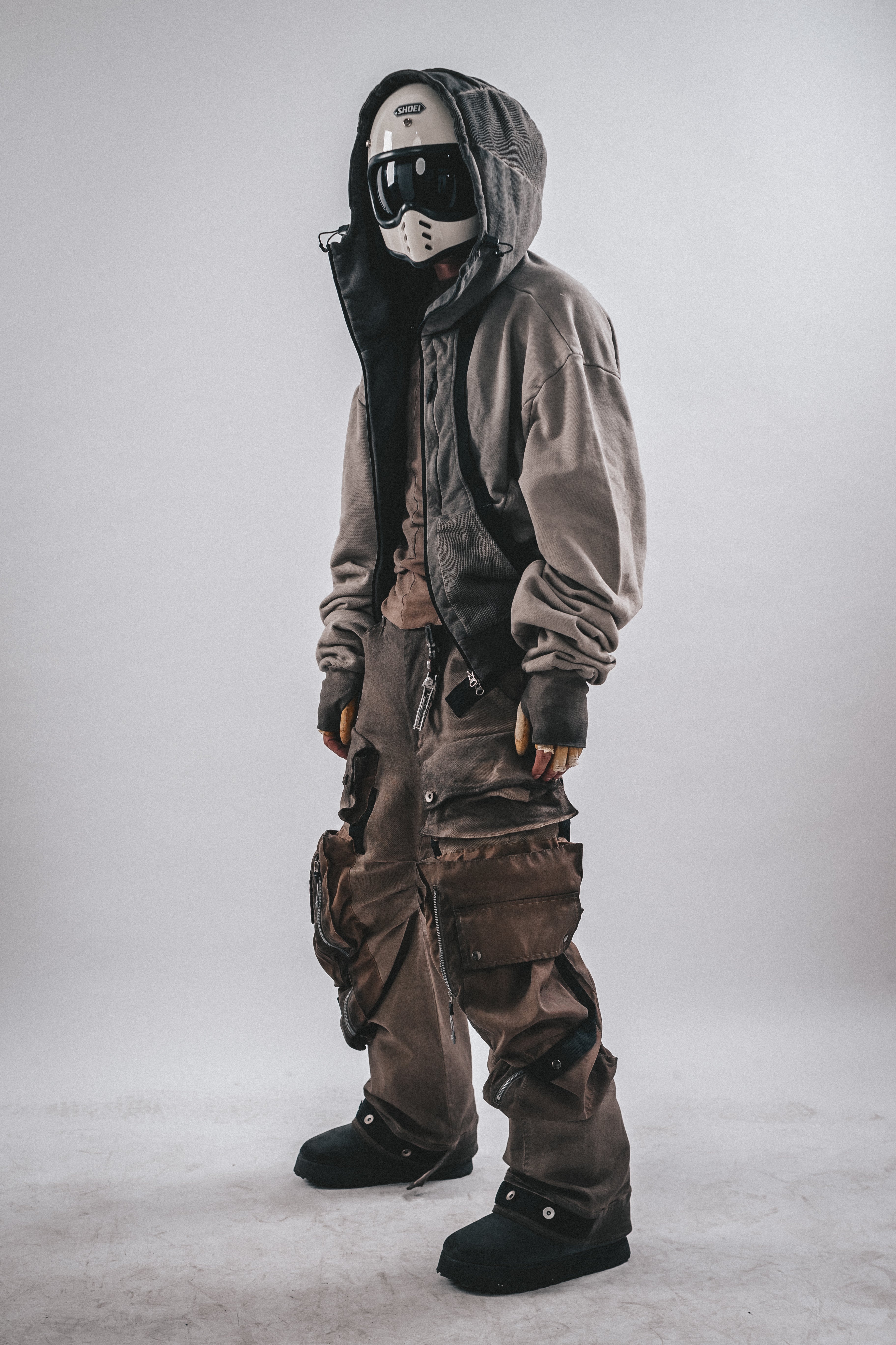 FELPA CON CAPPUCCIO DRKLEI DUNE WASHED GRADIENT