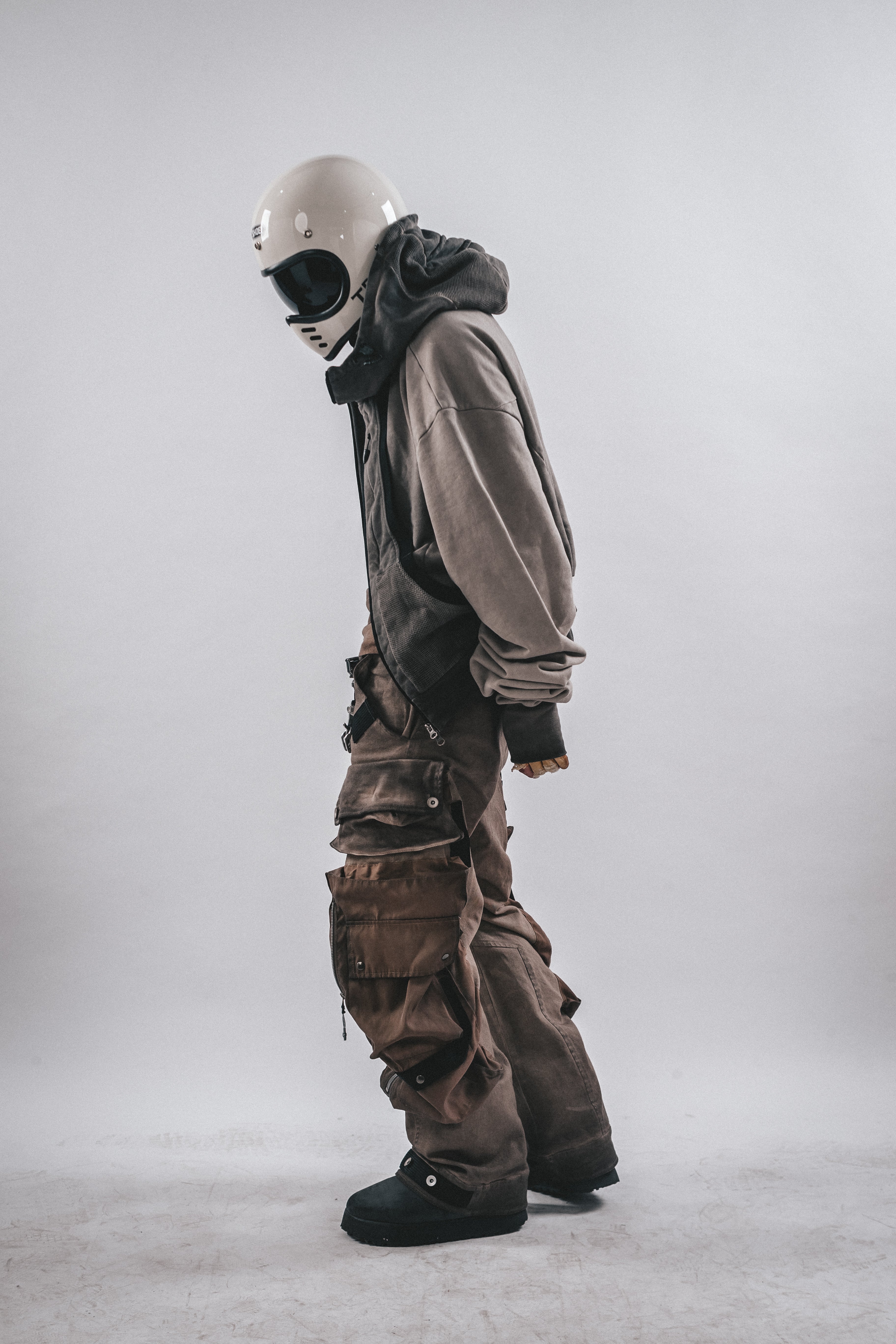 FELPA CON CAPPUCCIO DRKLEI DUNE WASHED GRADIENT