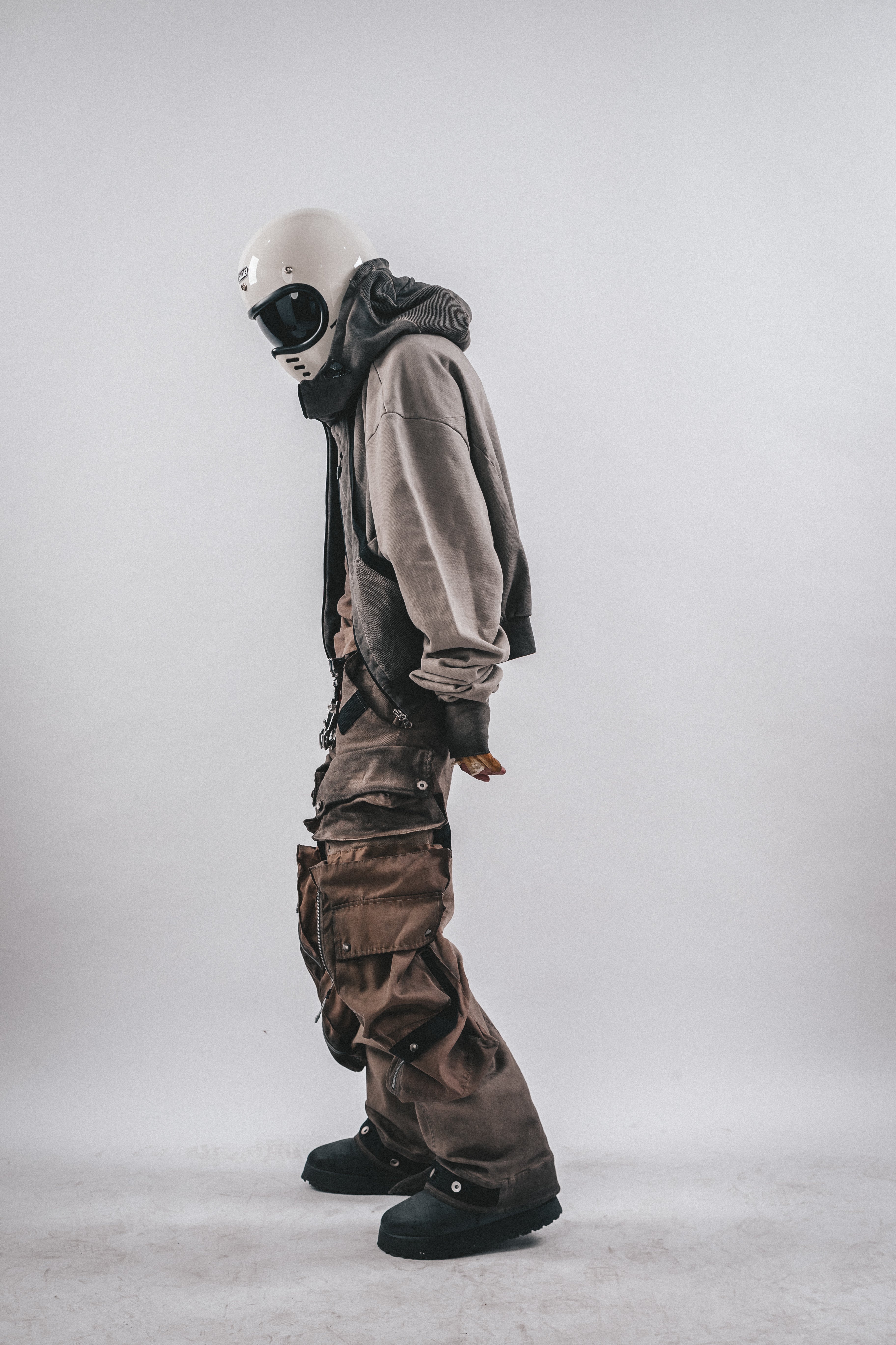 FELPA CON CAPPUCCIO DRKLEI DUNE WASHED GRADIENT