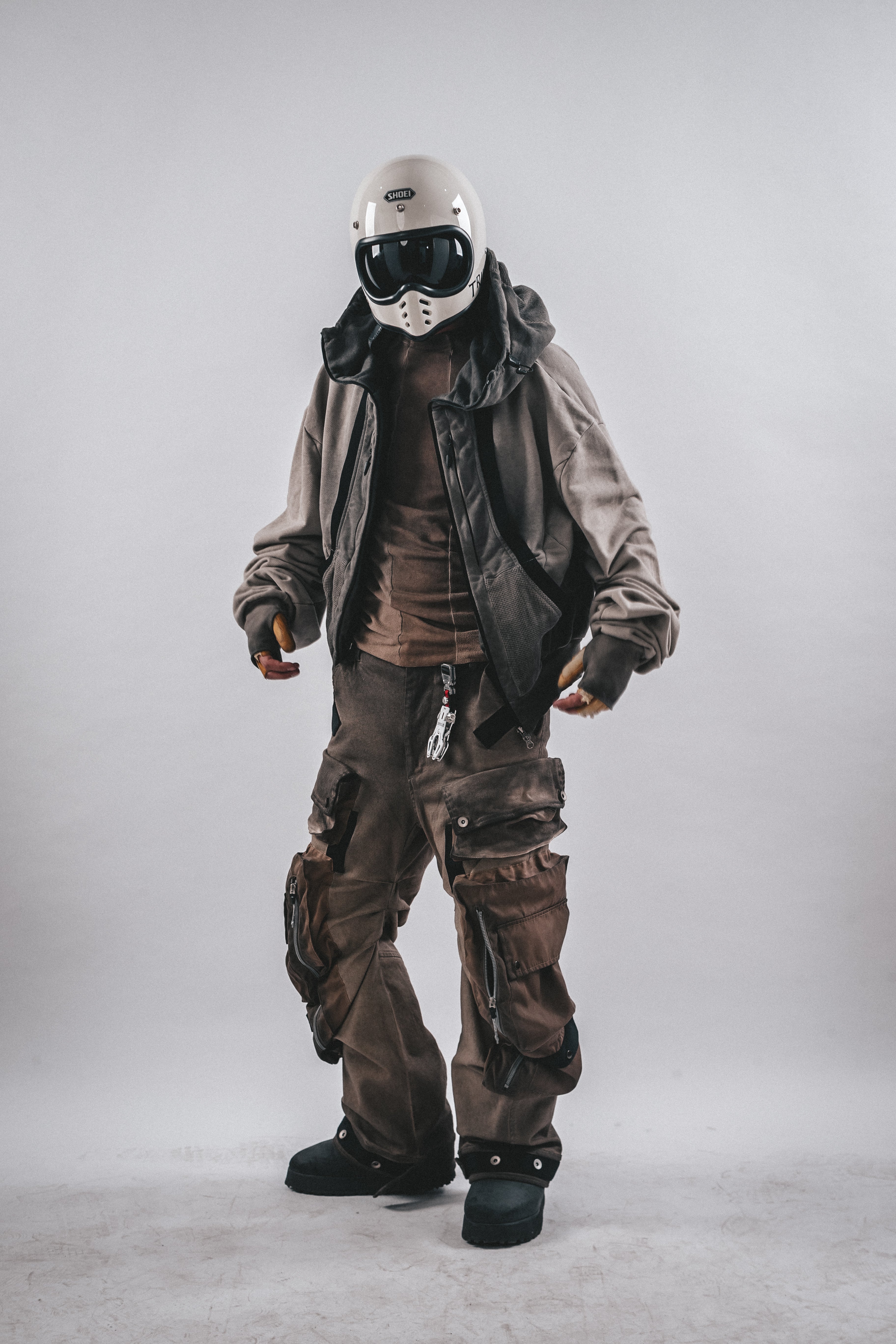 FELPA CON CAPPUCCIO DRKLEI DUNE WASHED GRADIENT