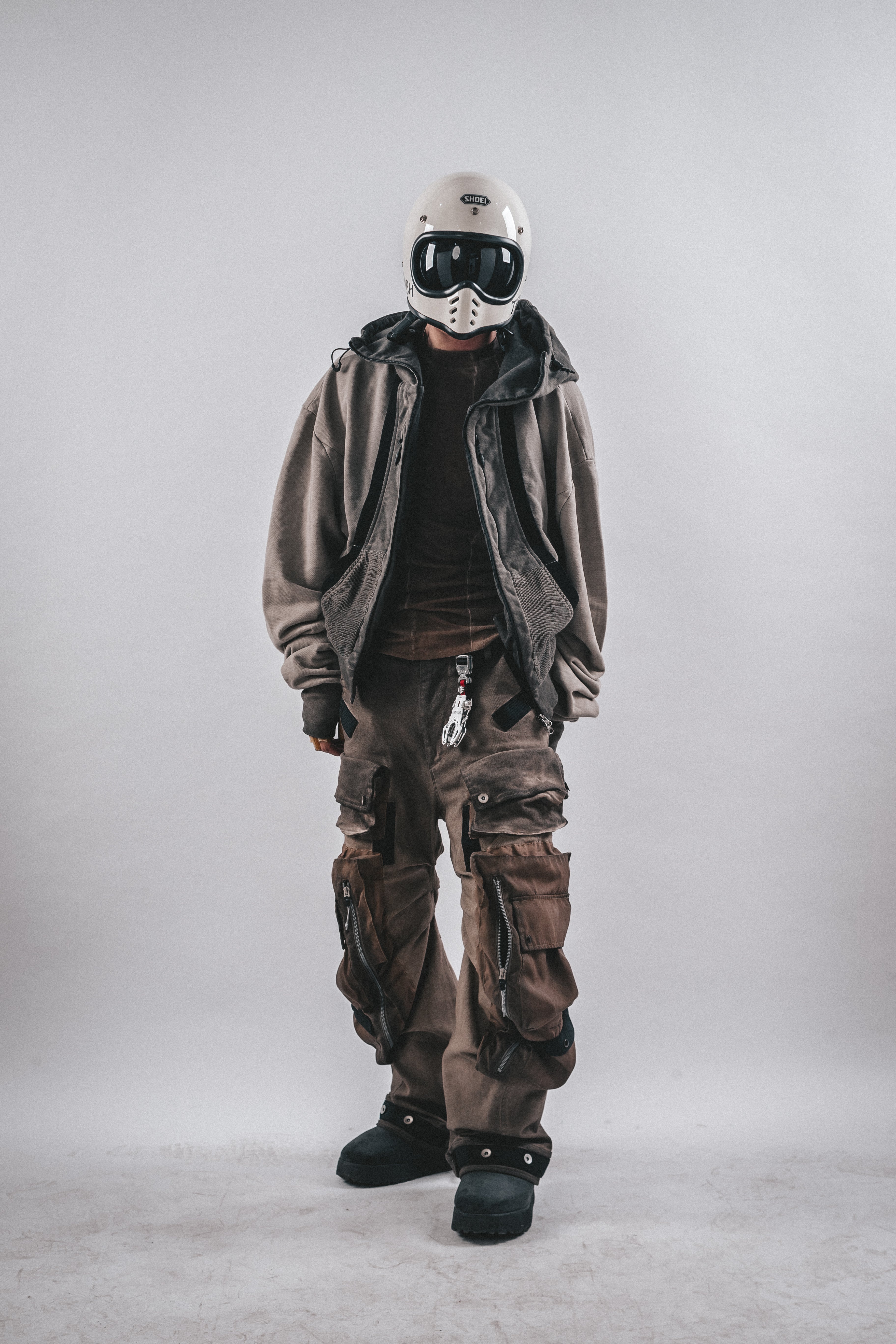 FELPA CON CAPPUCCIO DRKLEI DUNE WASHED GRADIENT