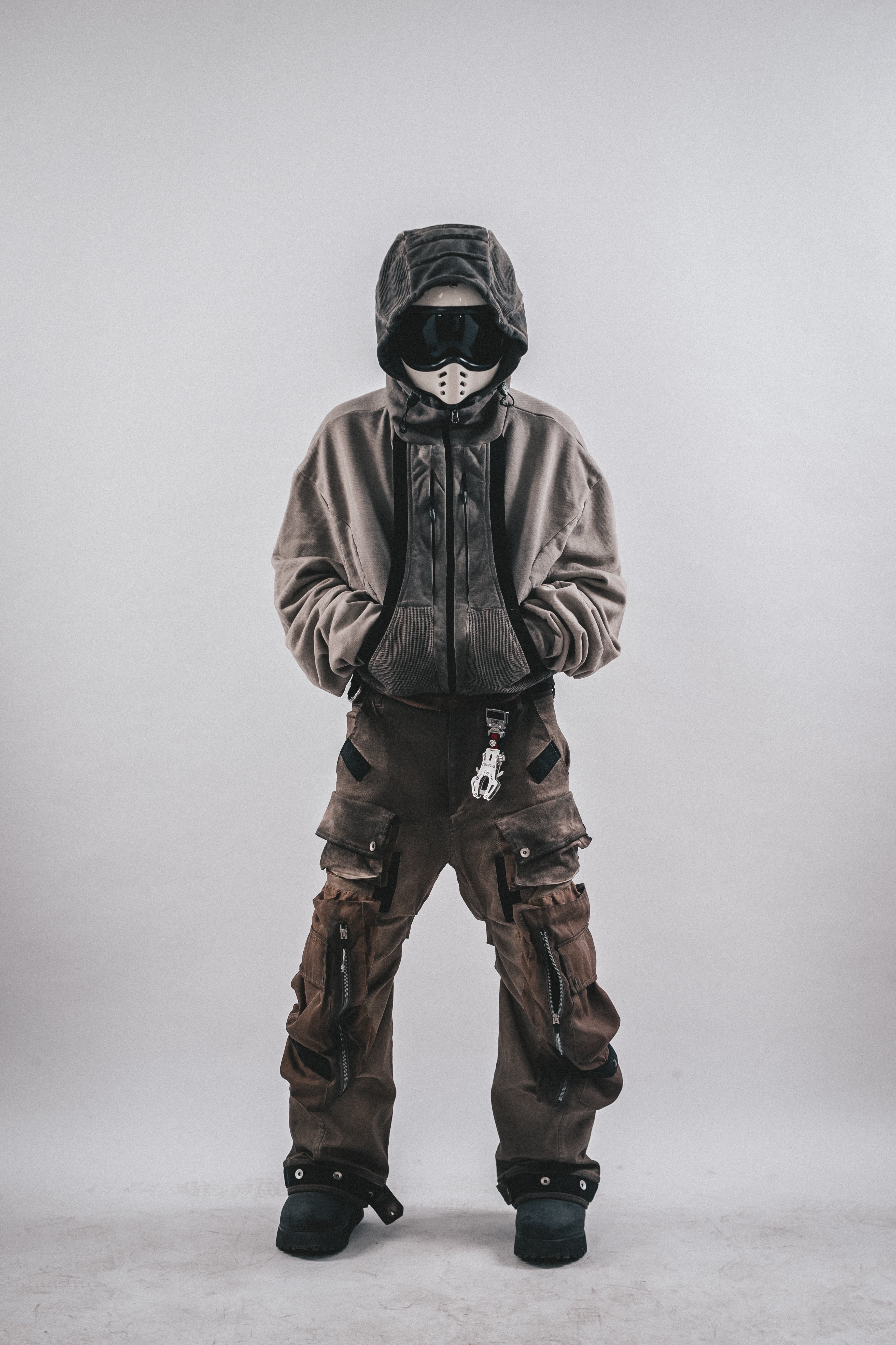 FELPA CON CAPPUCCIO DRKLEI DUNE WASHED GRADIENT