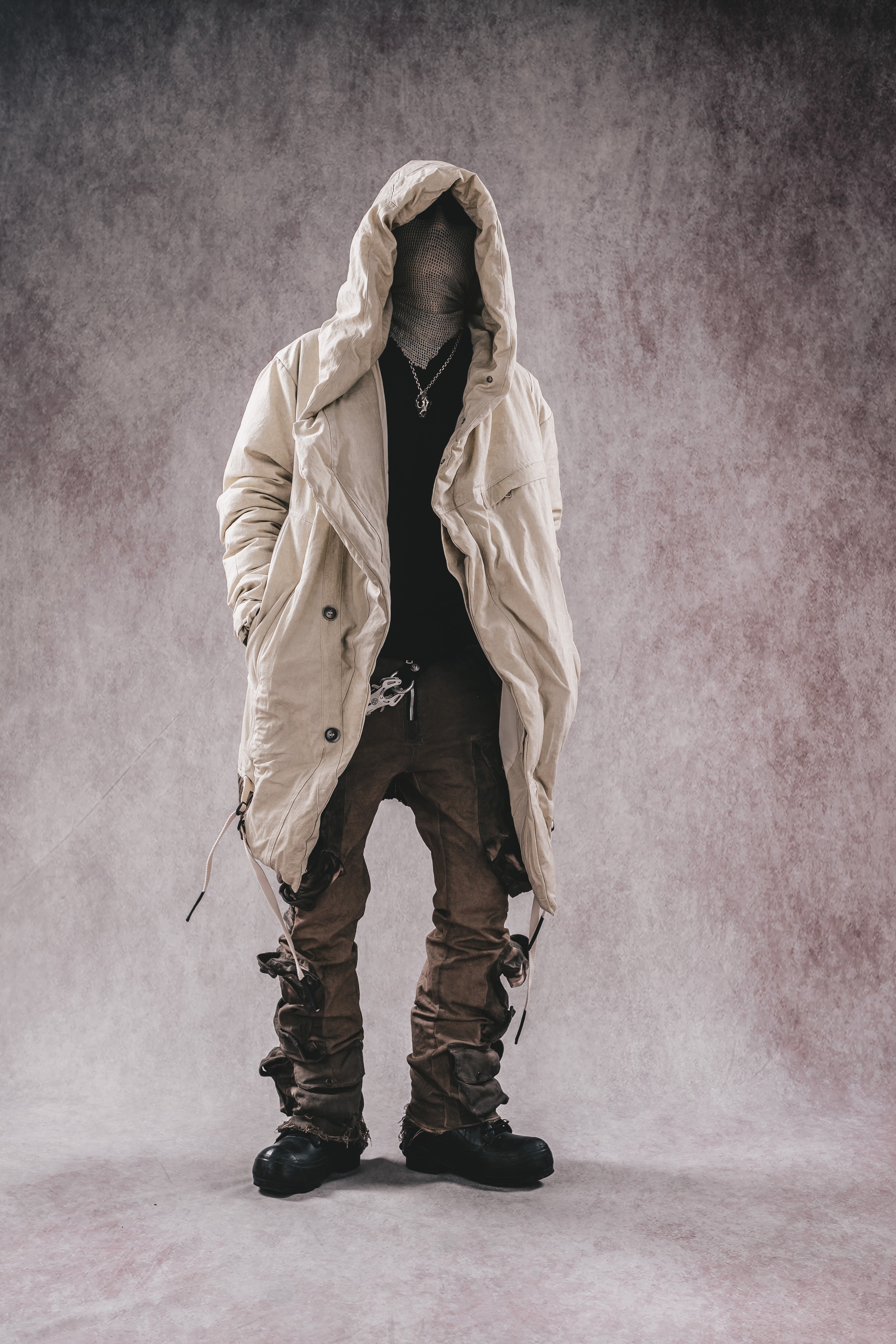 FELPA CON CAPPUCCIO IMBOTTITA DRKLEI ICEFIELD WIZARD