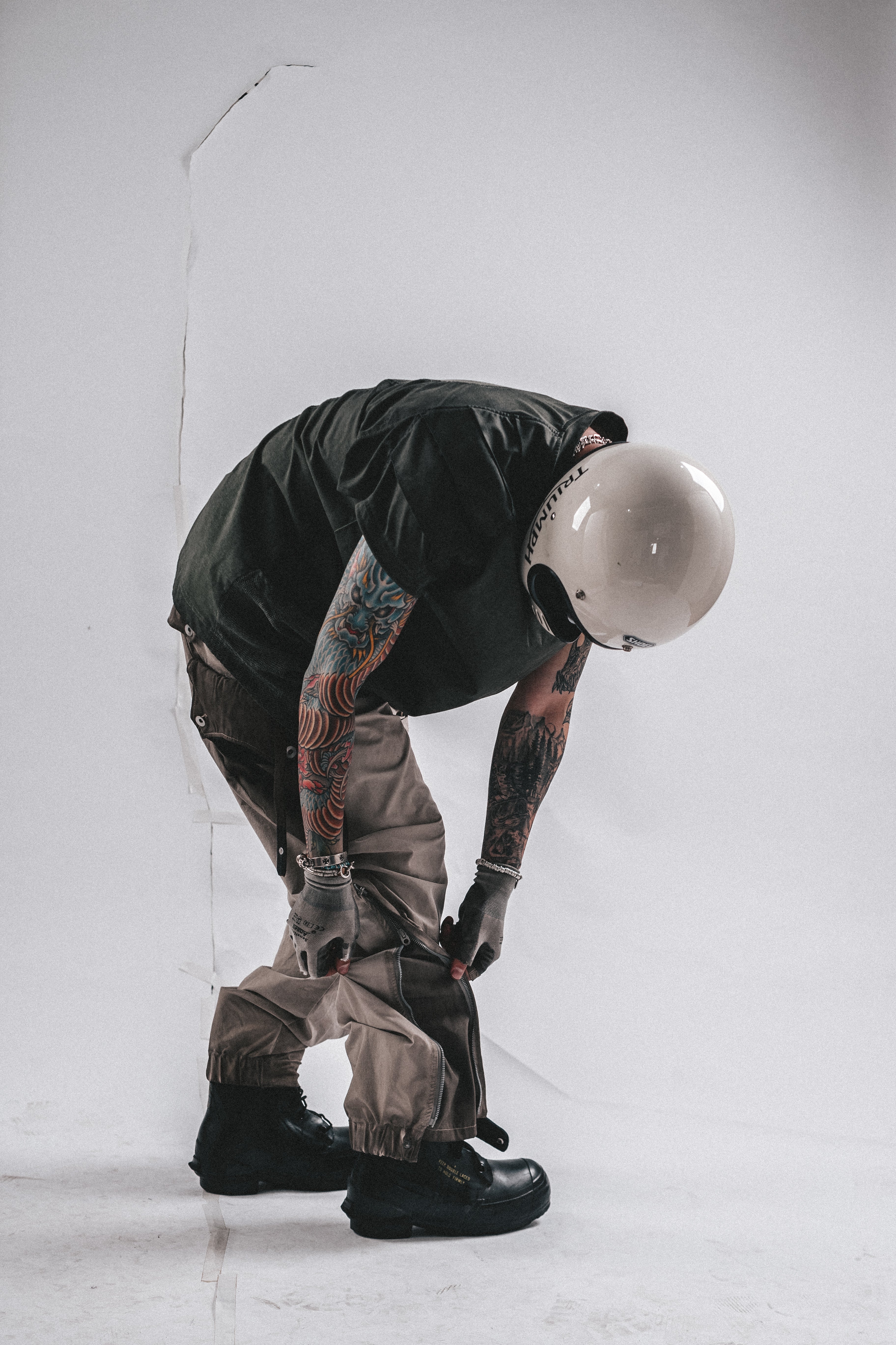 T-SHIRT DRKLEI STITCHBLUR EFFETTO ANTIQUATO