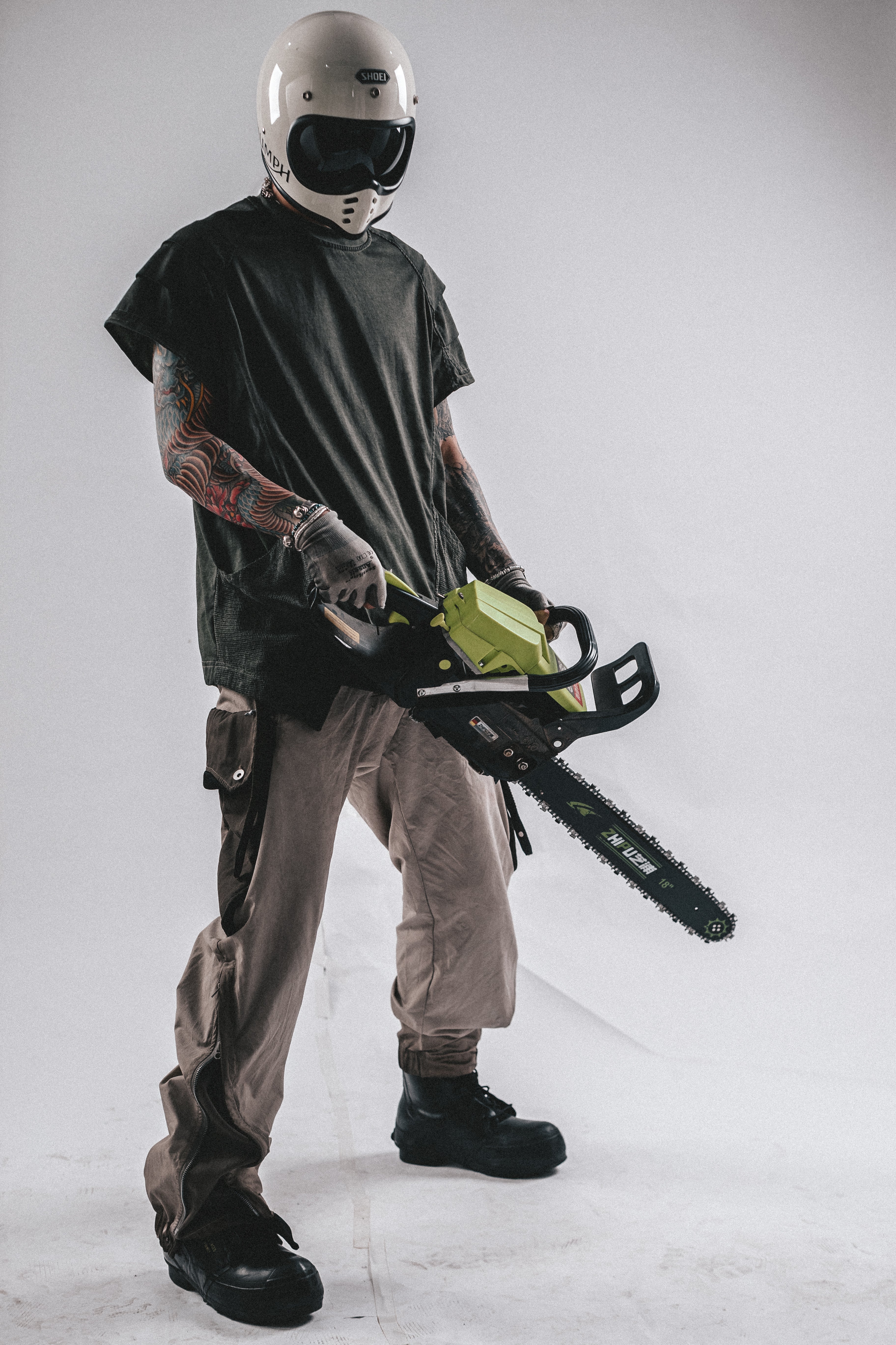 T-SHIRT DRKLEI STITCHBLUR EFFETTO ANTIQUATO