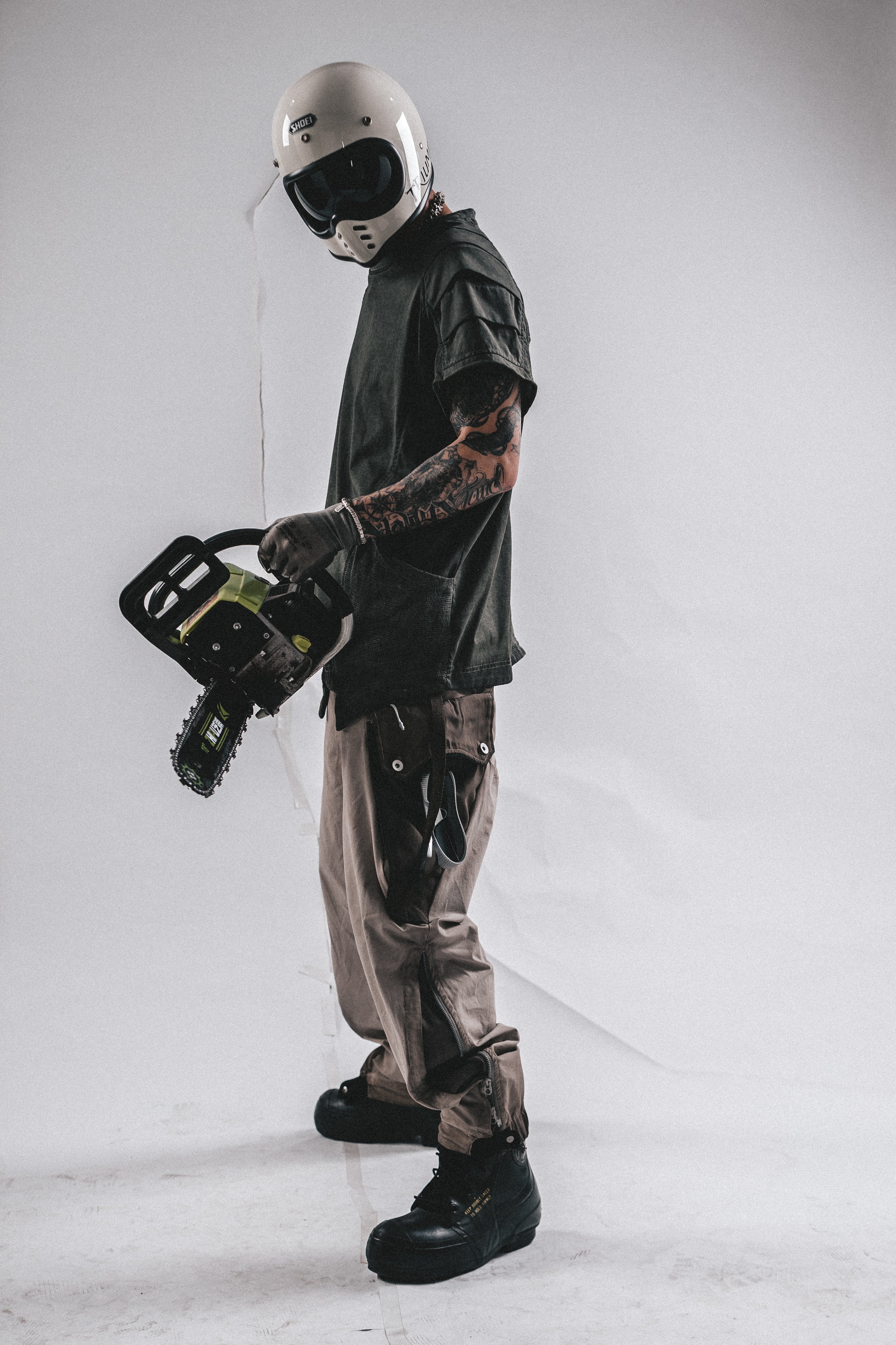 T-SHIRT DRKLEI STITCHBLUR EFFETTO ANTIQUATO