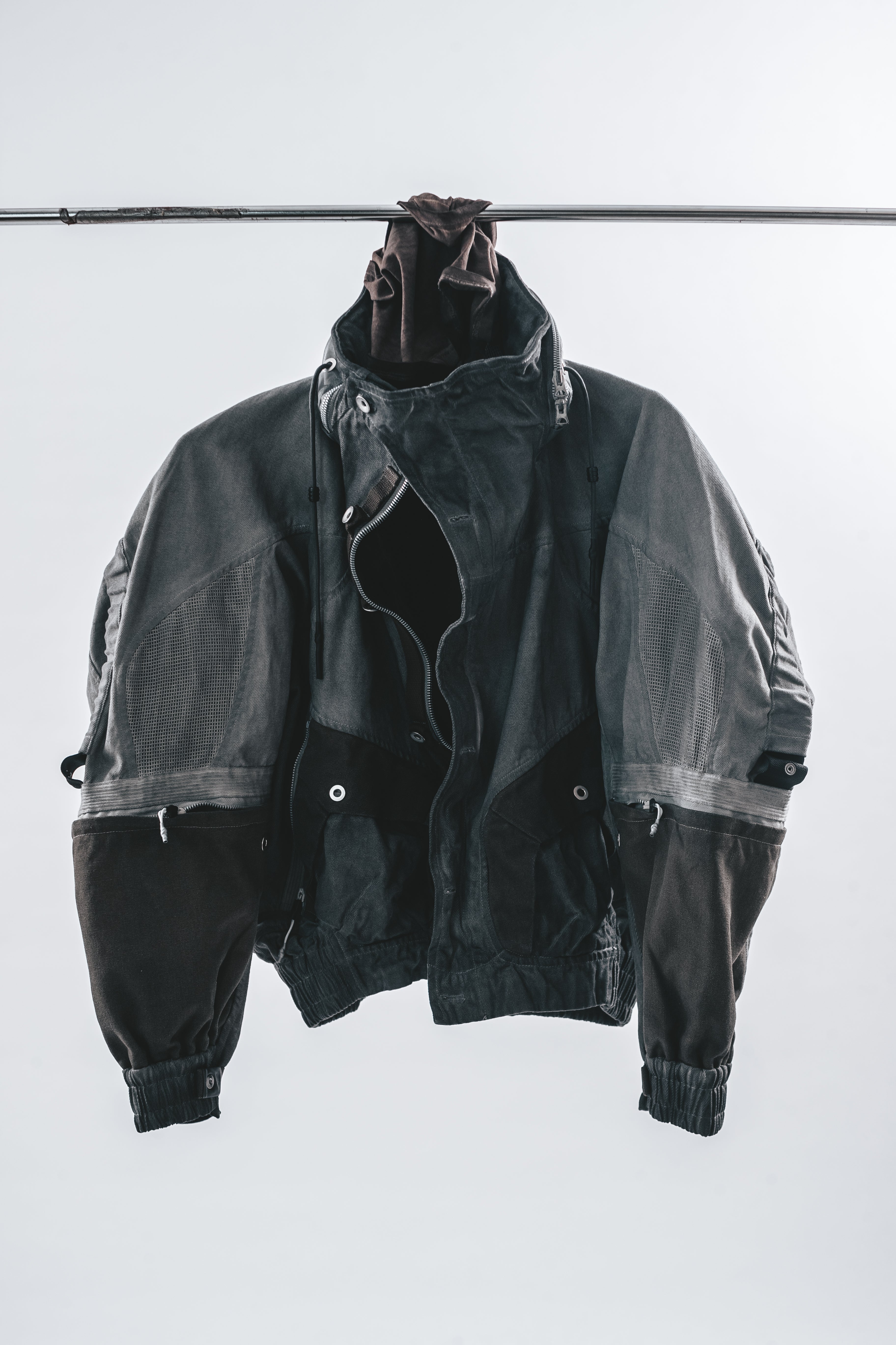 DRKLEI MODULAR STAND-COLLAR JACKET