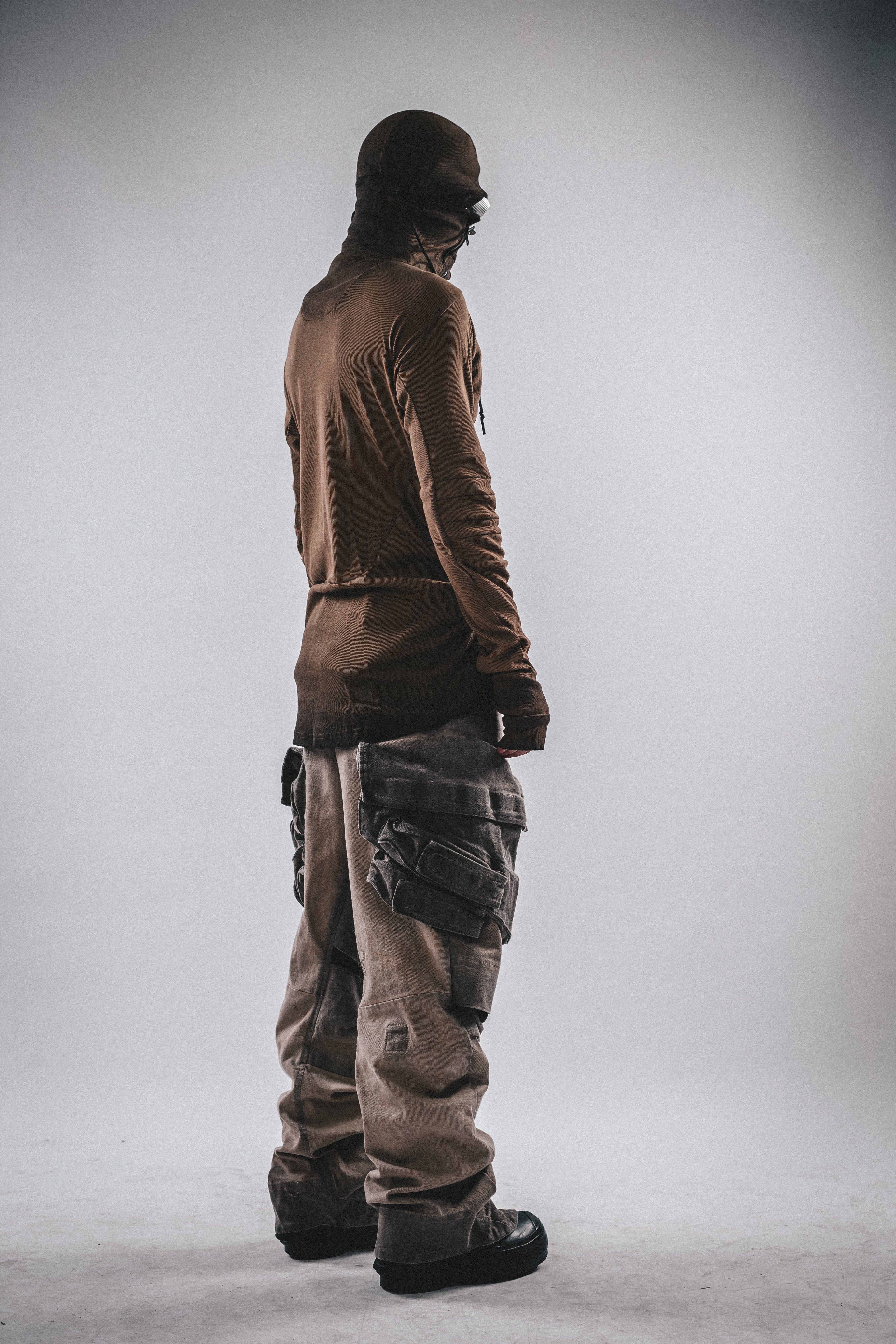 Felpa con cappuccio Ninja Washed