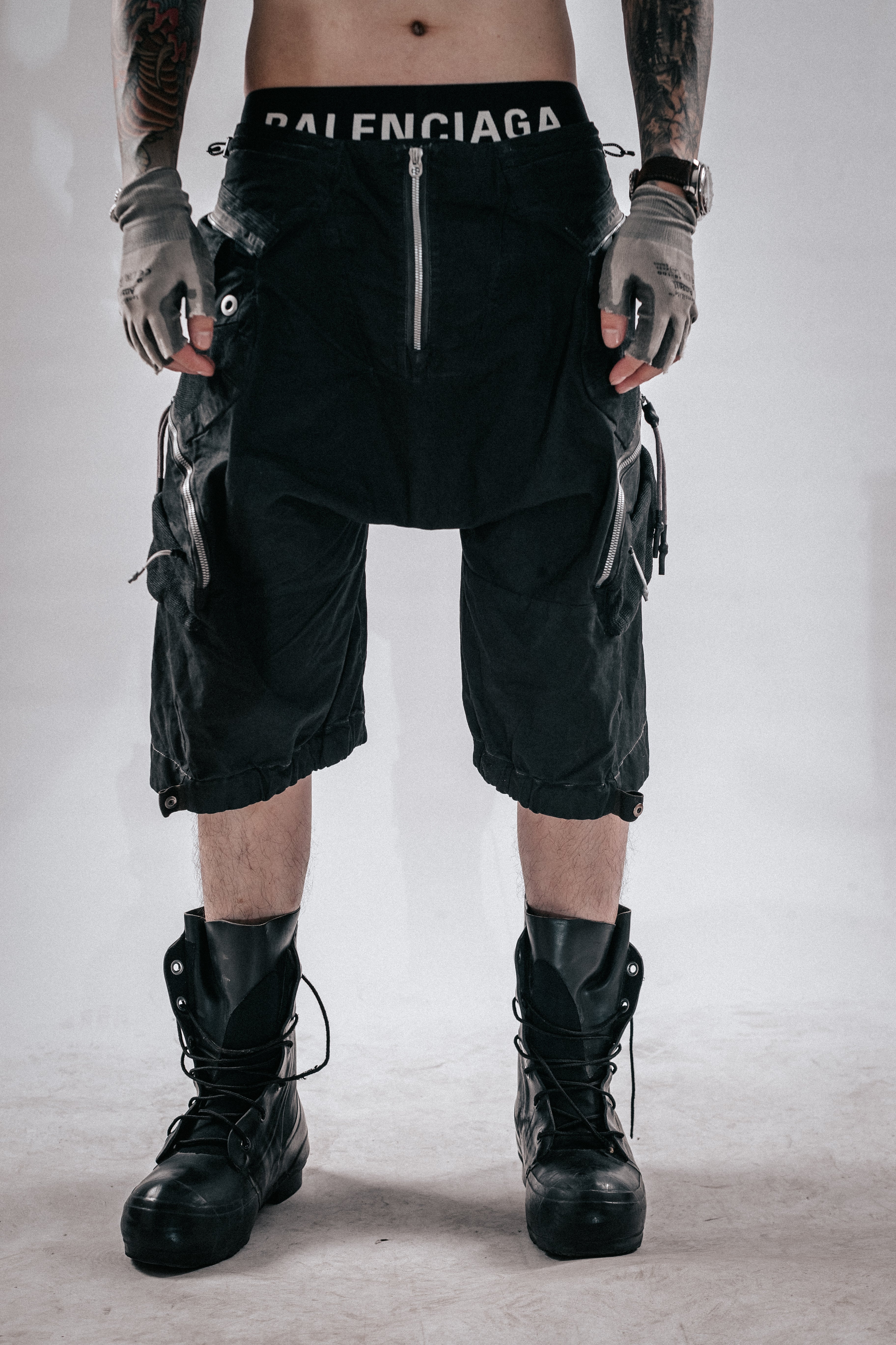 DRKLEI WASTELAND MESH CARGO PANTS