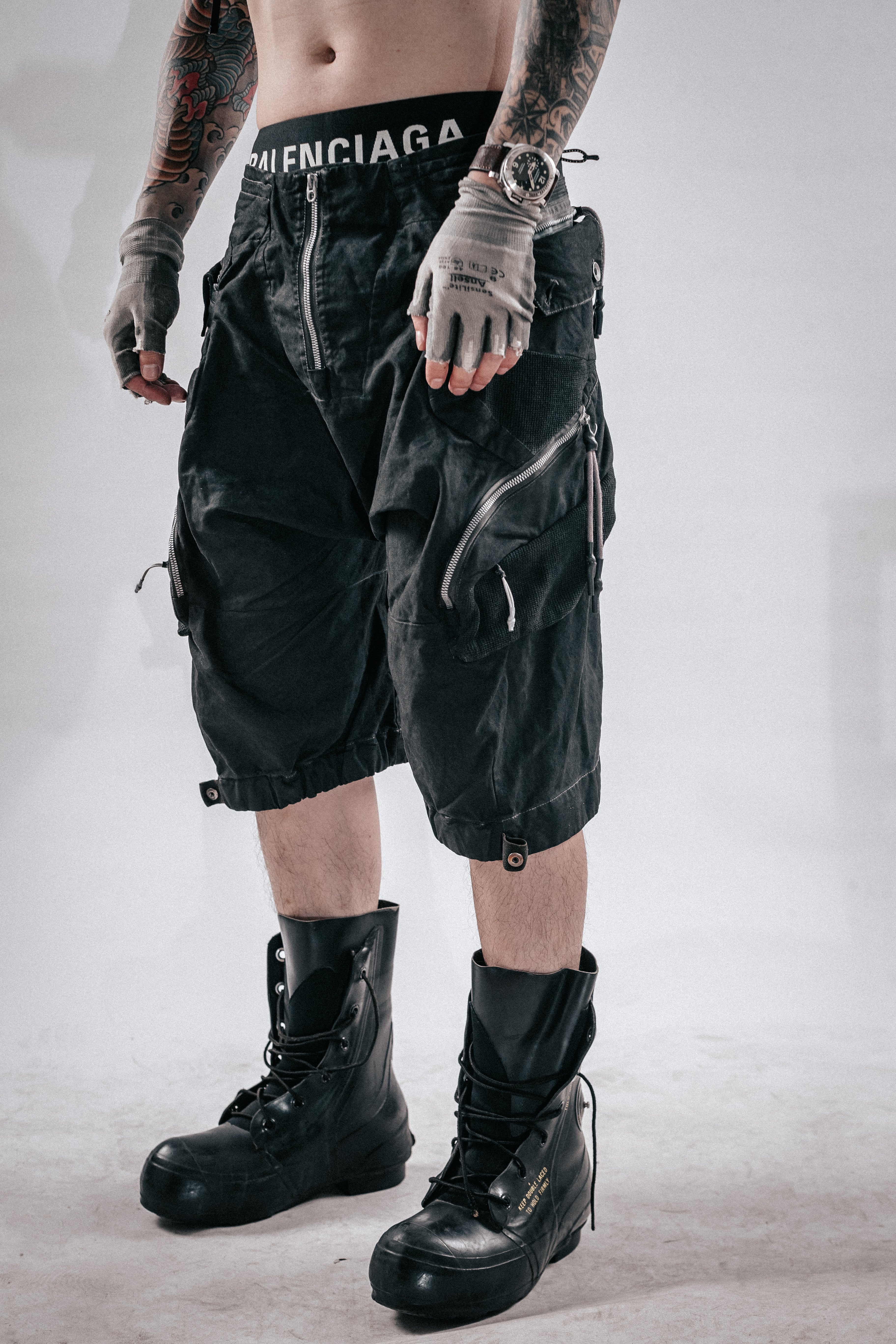 DRKLEI WASTELAND MESH CARGO PANTS