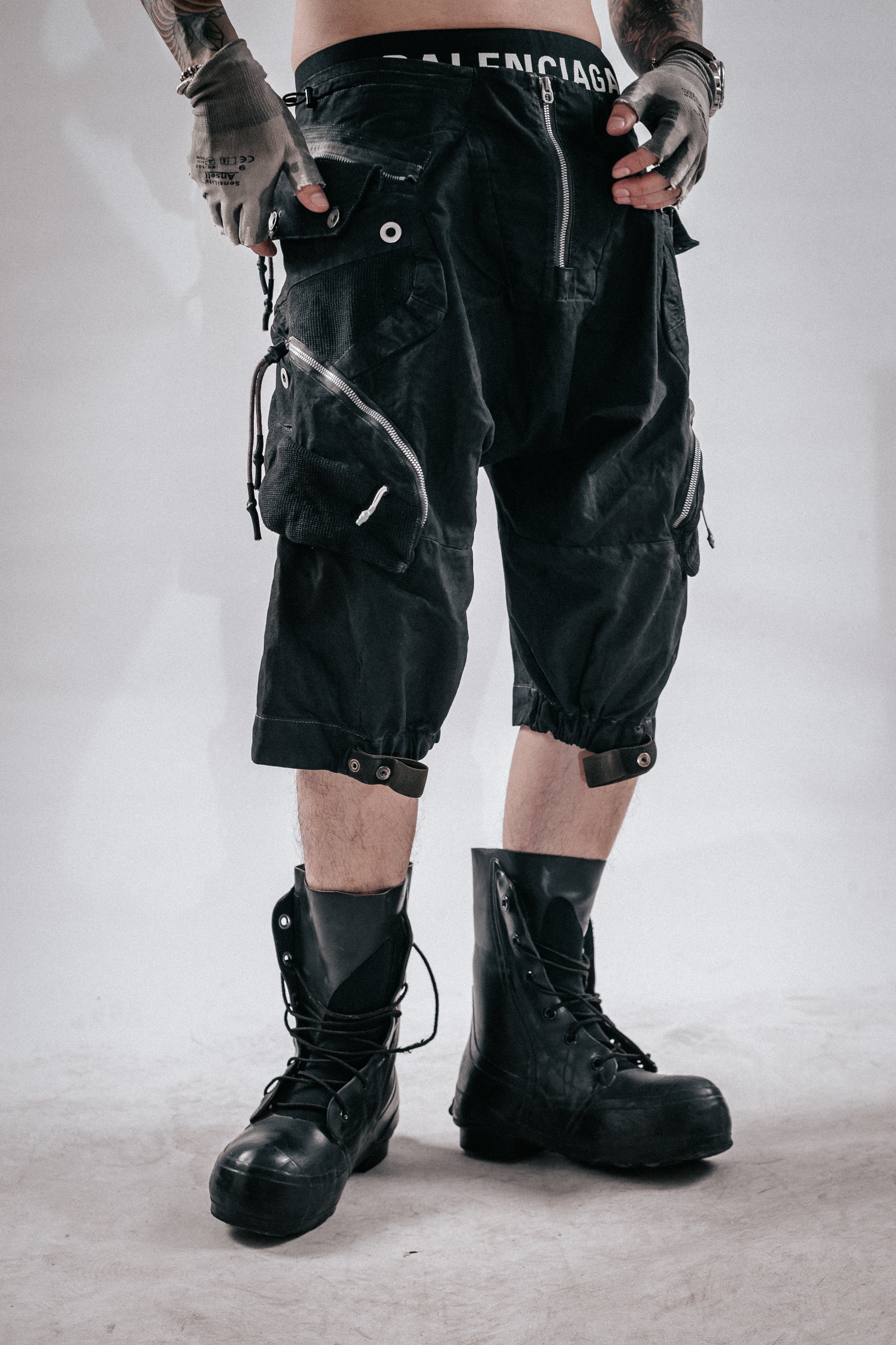 DRKLEI WASTELAND MESH CARGO PANTS