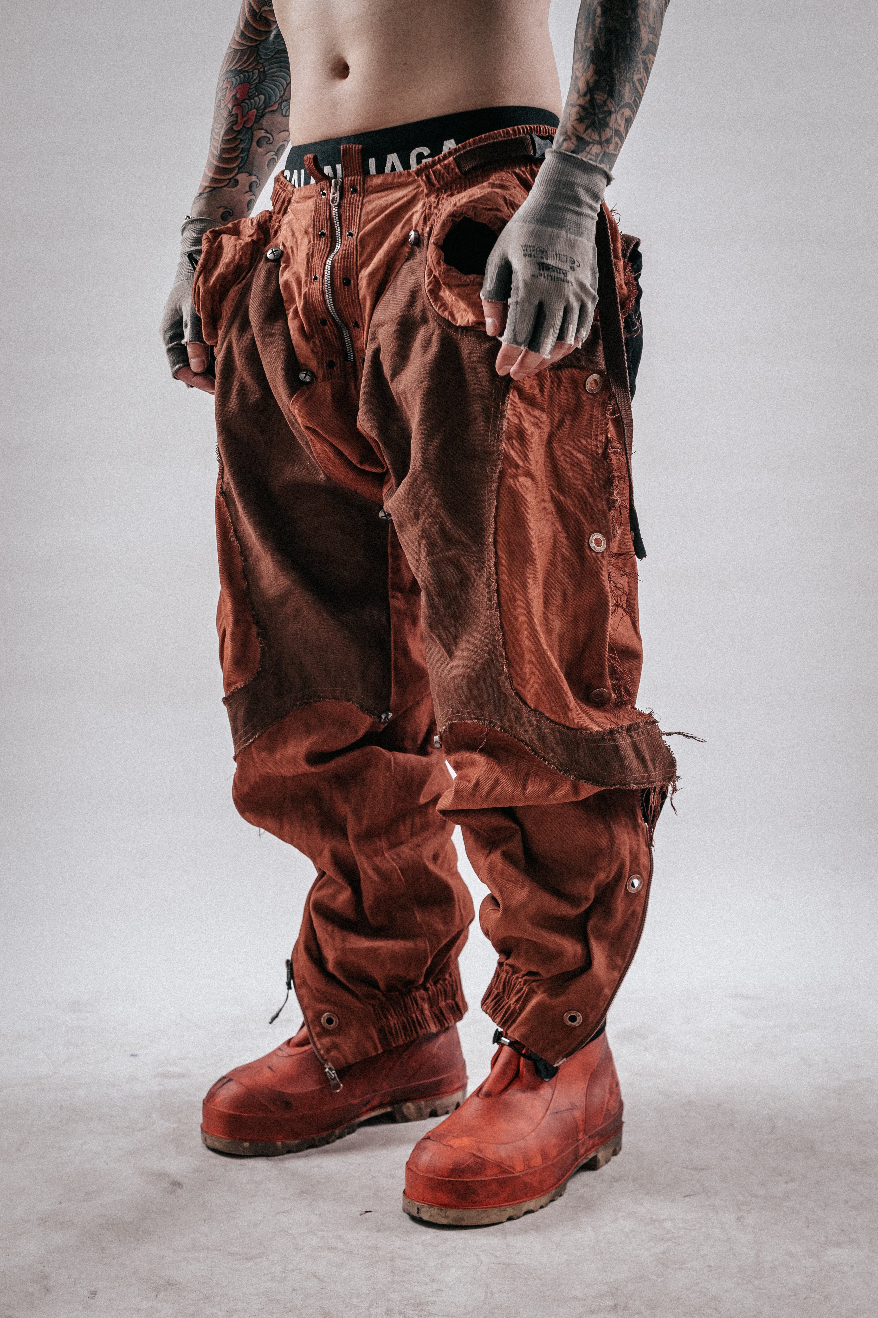 DRKLEI WASTELAND MESH CARGO PANTS