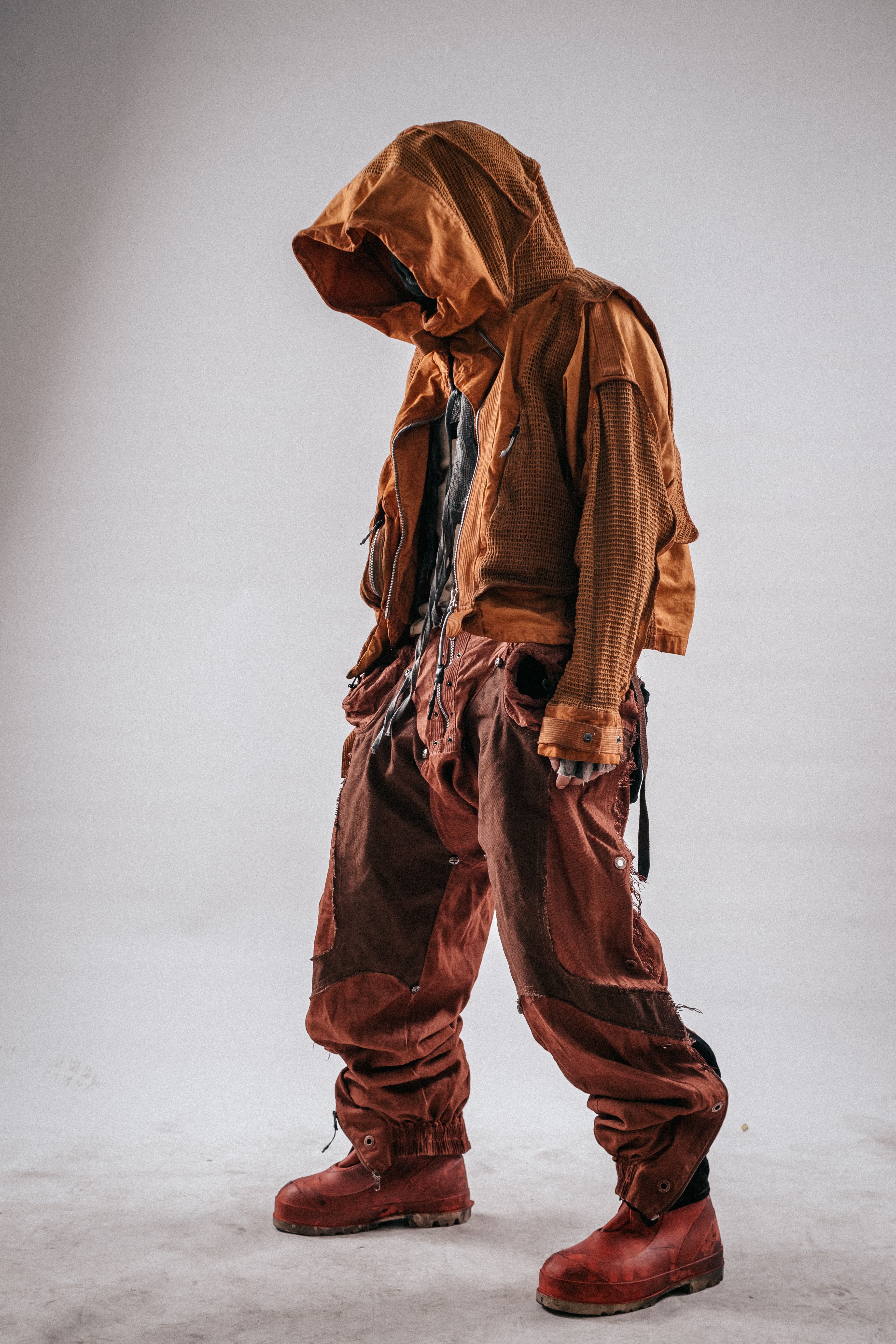 DRKLEI WASTELAND MESH CARGO PANTS