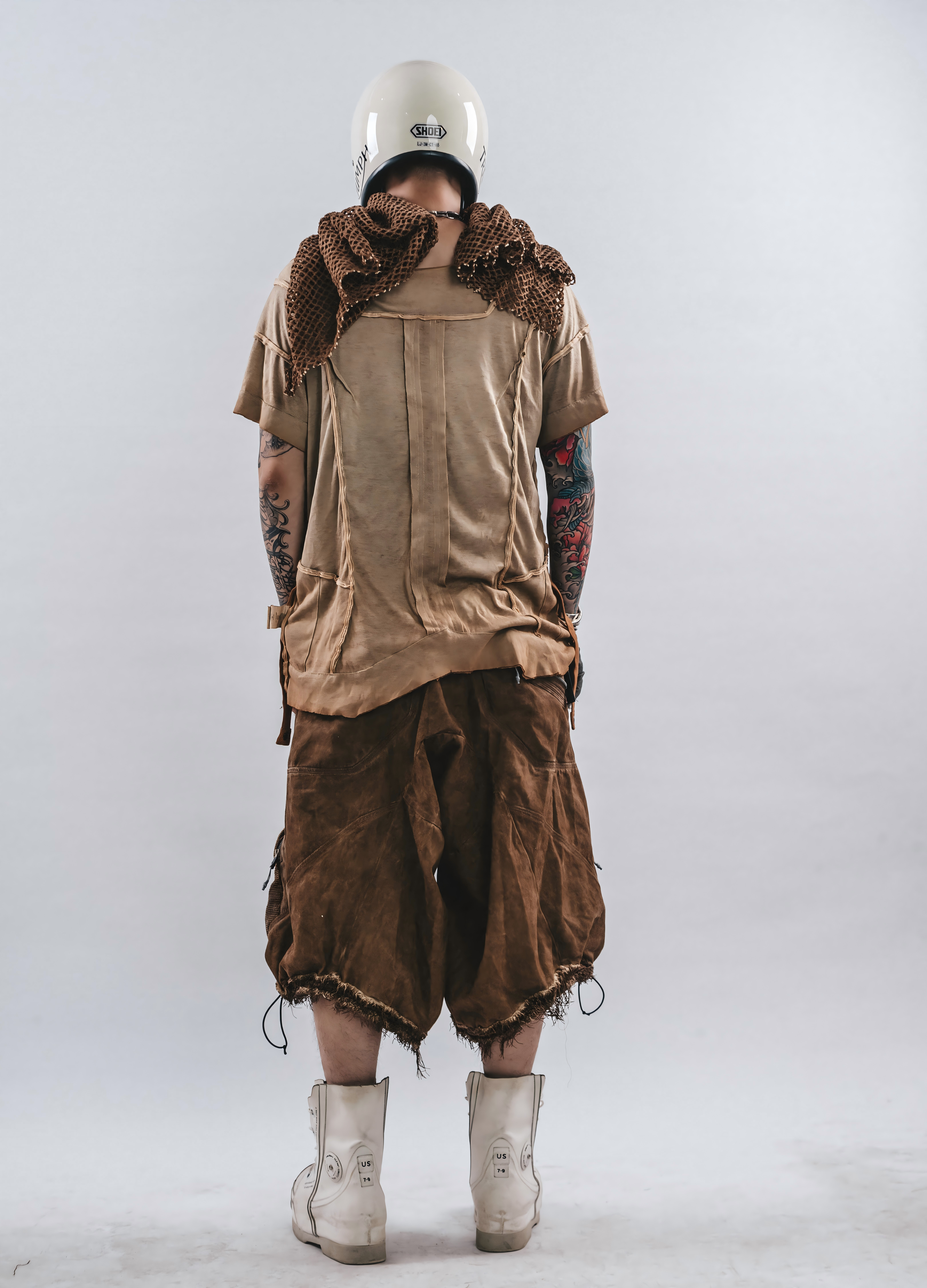 DRKLEI REVERSIBLE RAW EDGE TEE