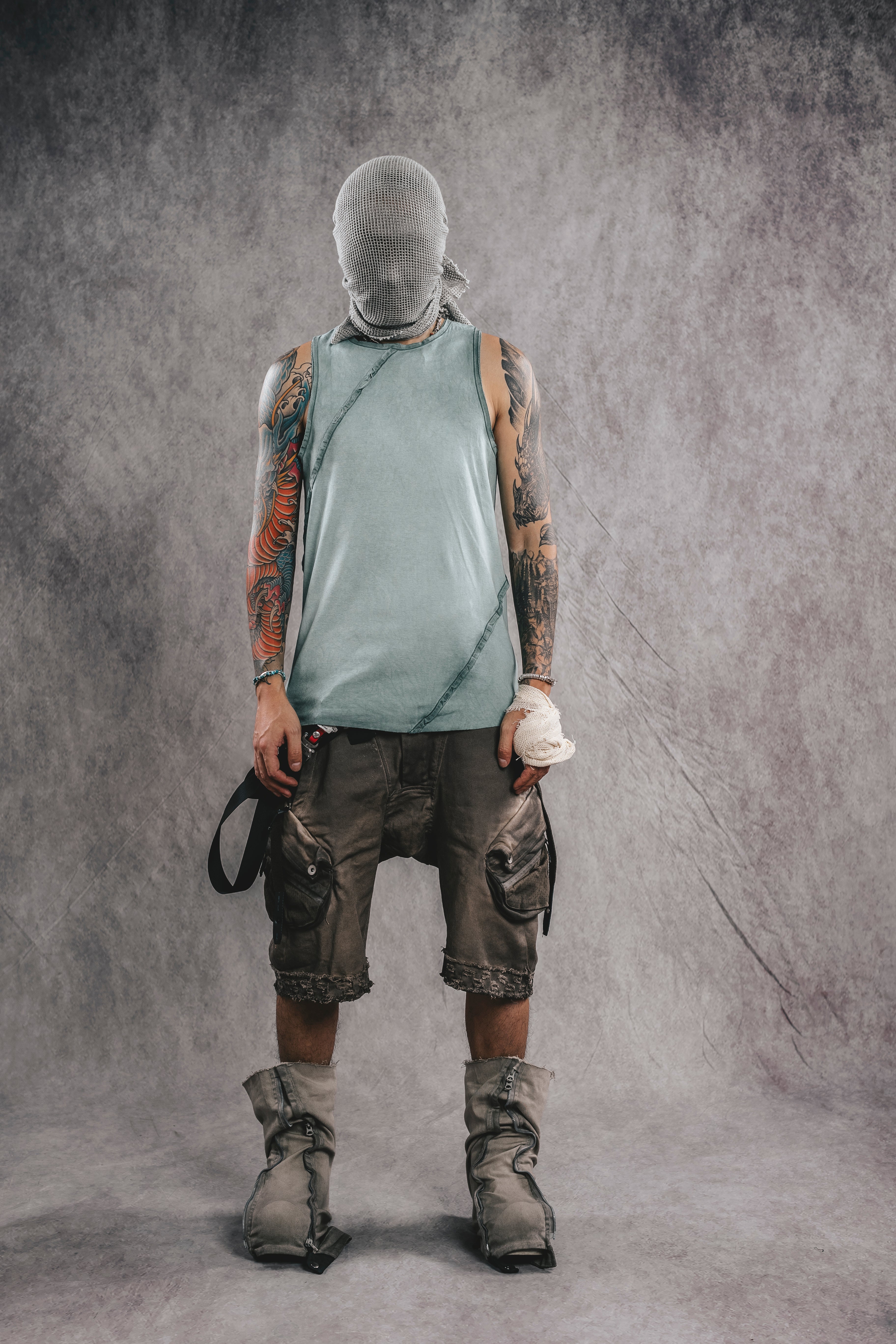 Top senza maniche Exoskeleton