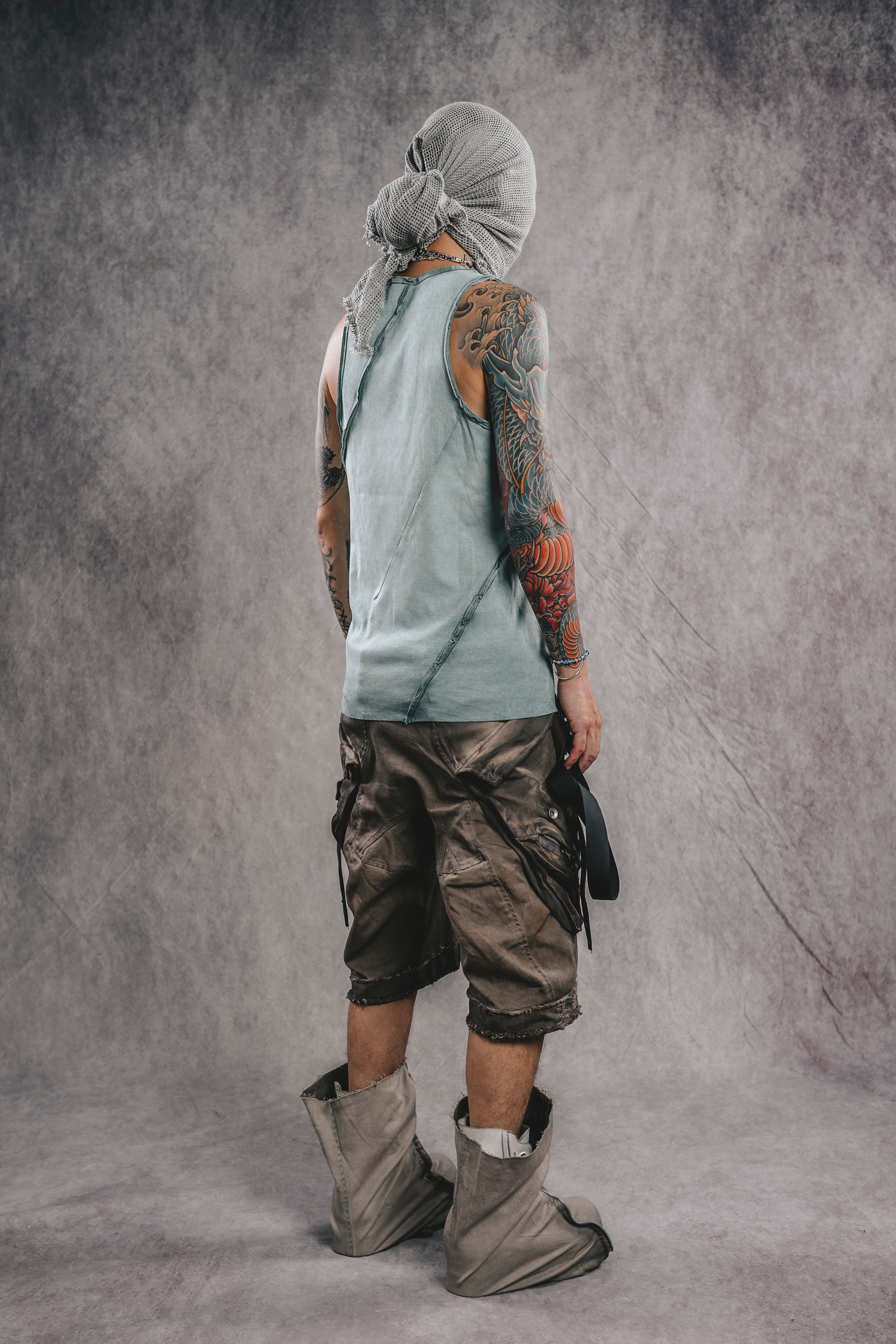 Top senza maniche Exoskeleton