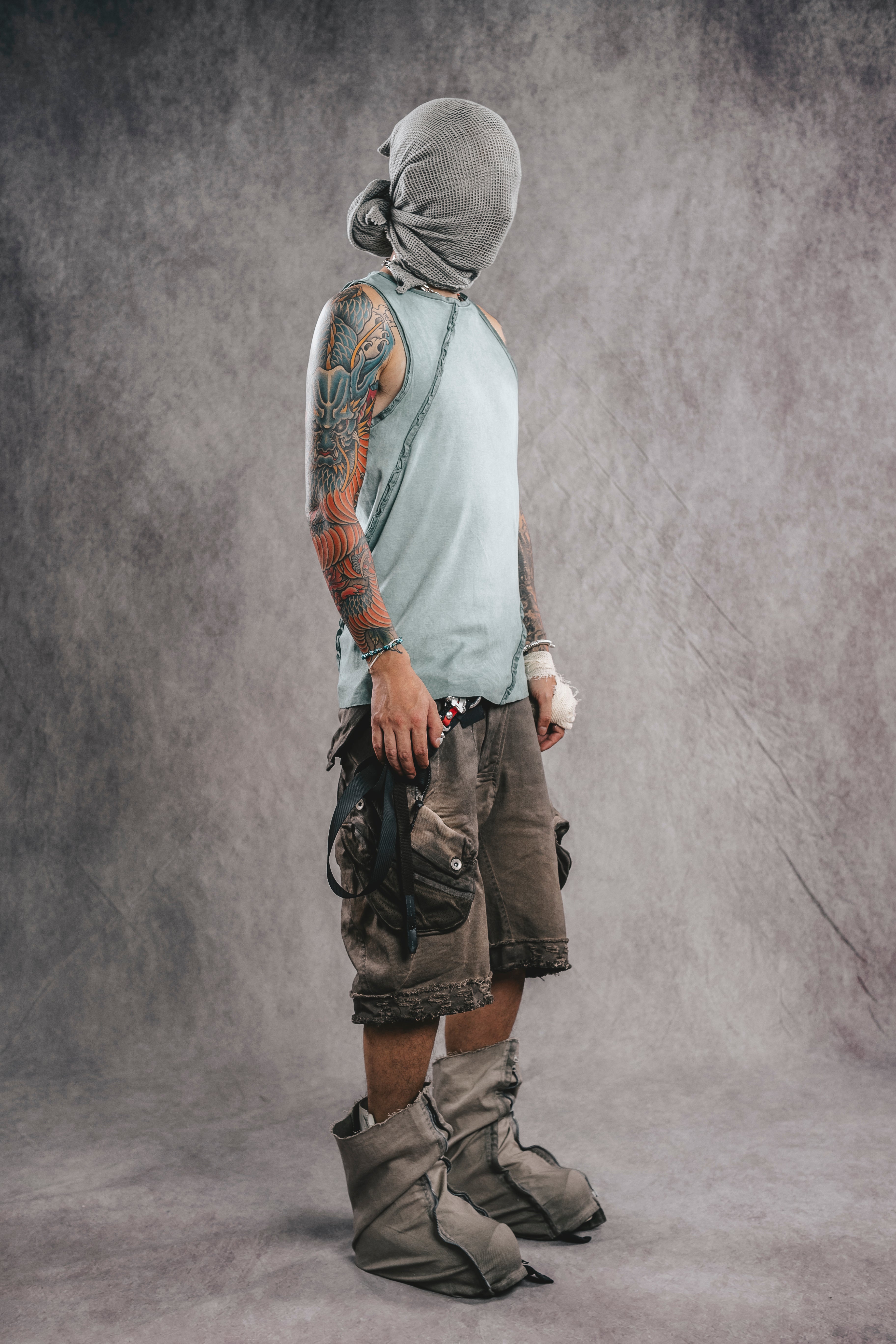 Top senza maniche Exoskeleton