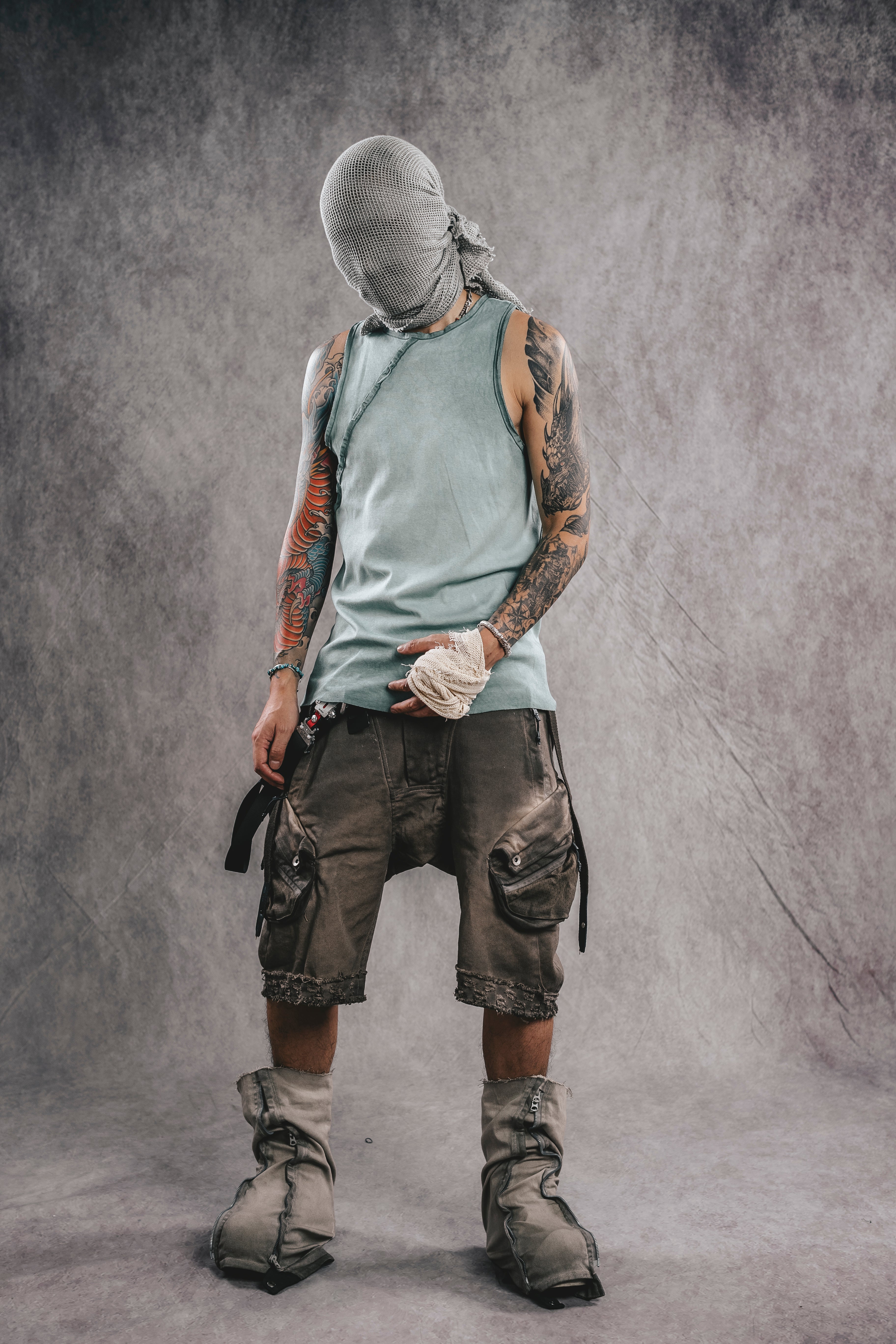 Top senza maniche Exoskeleton