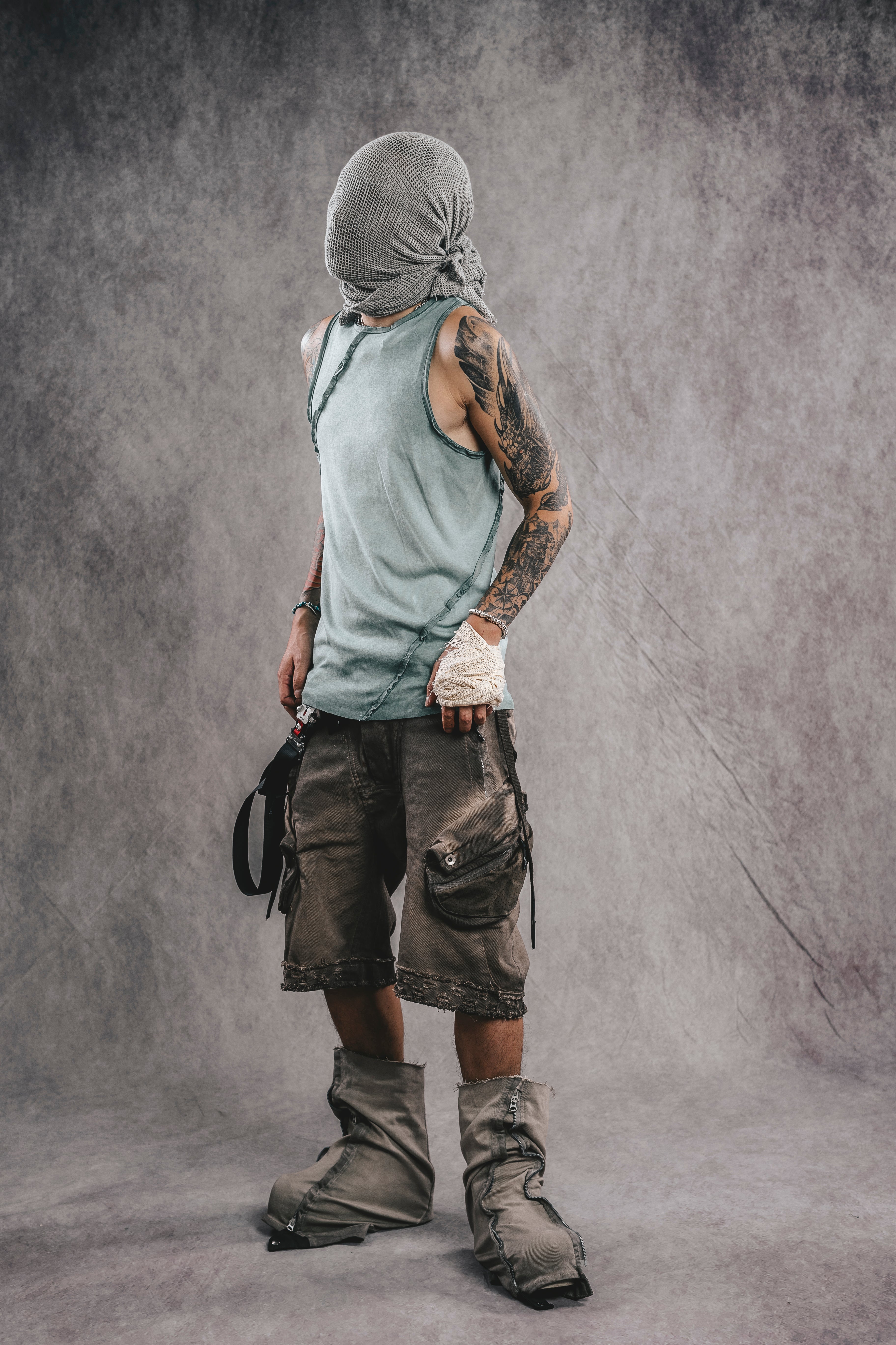 Top senza maniche Exoskeleton