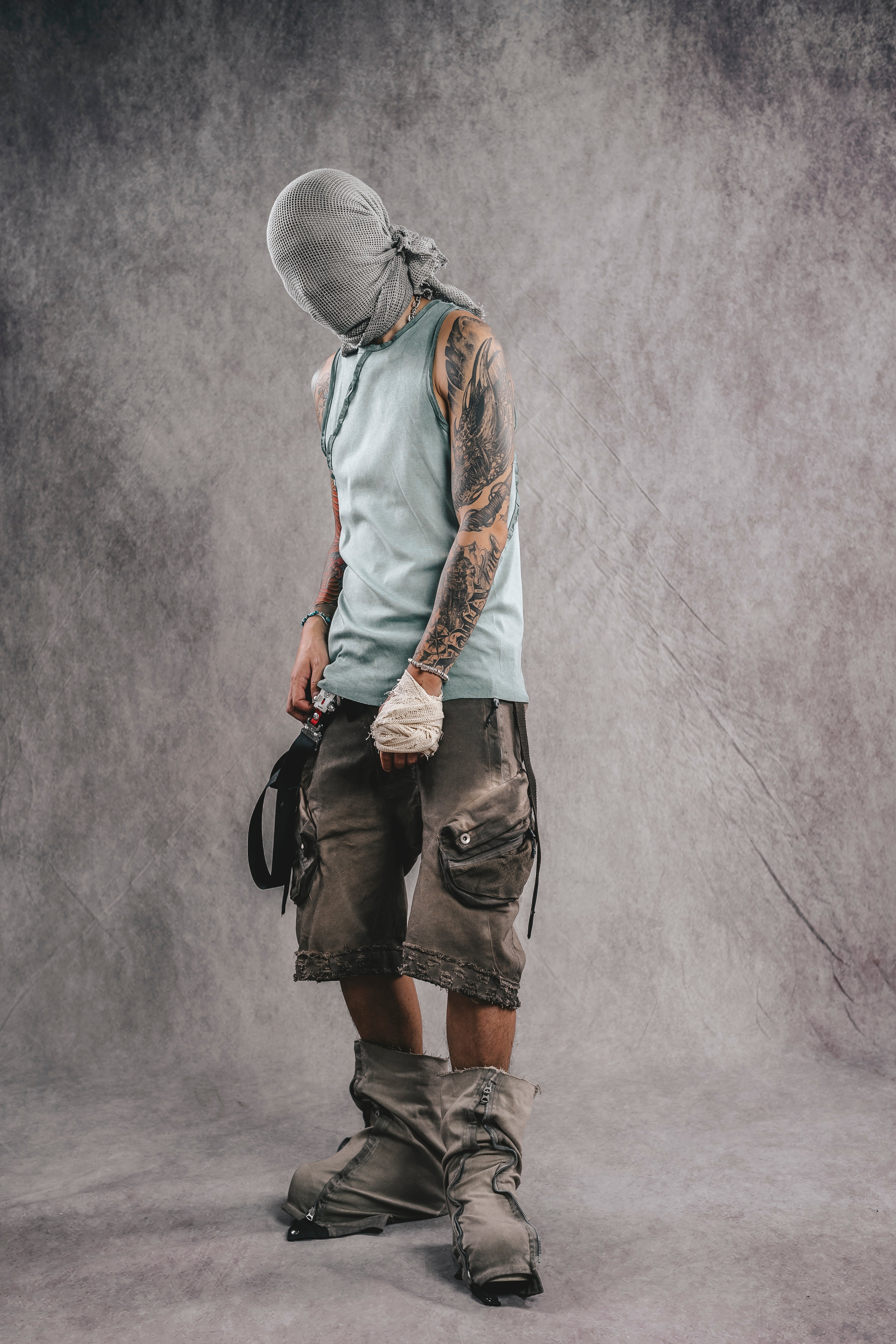 Top senza maniche Exoskeleton