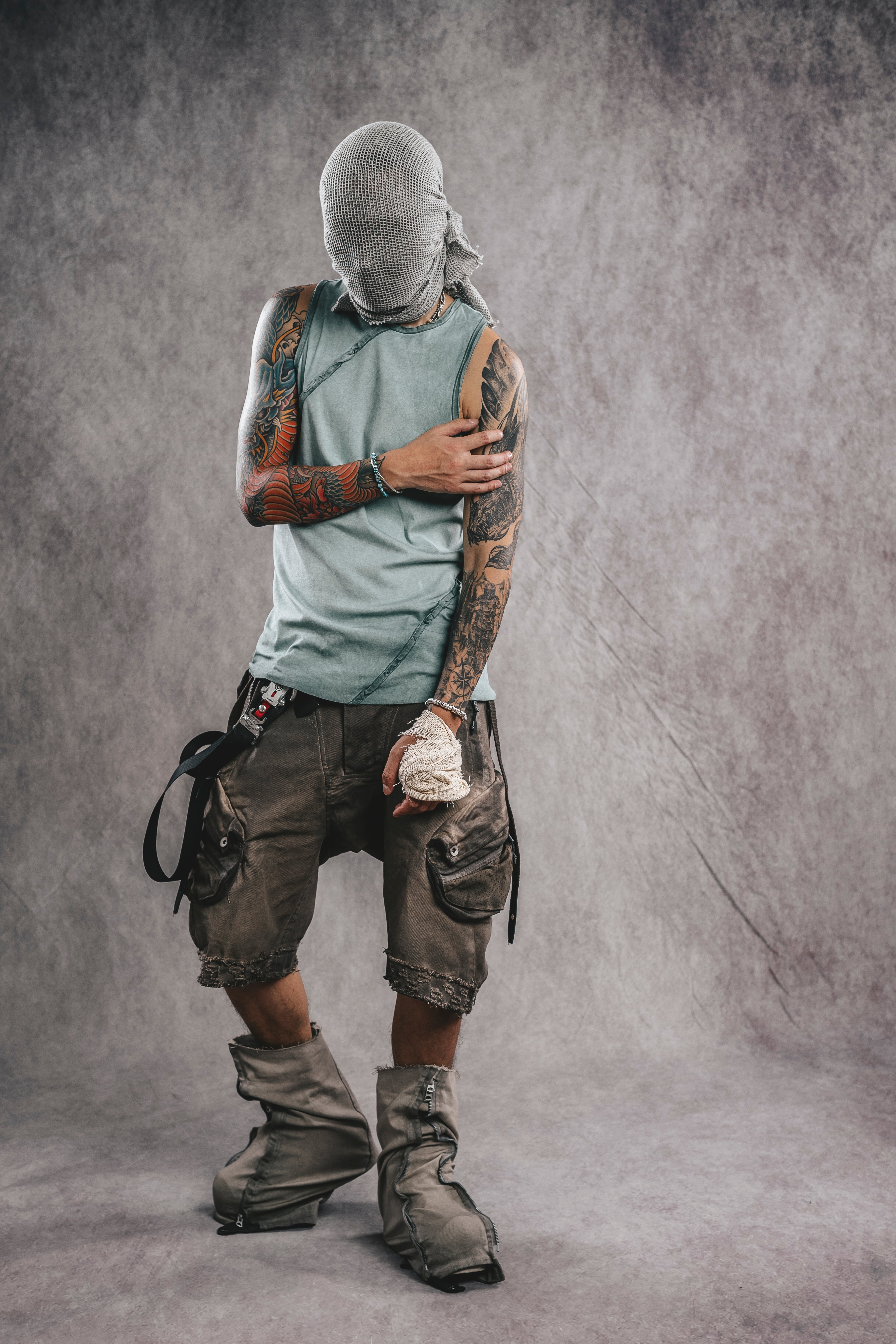 Top senza maniche Exoskeleton