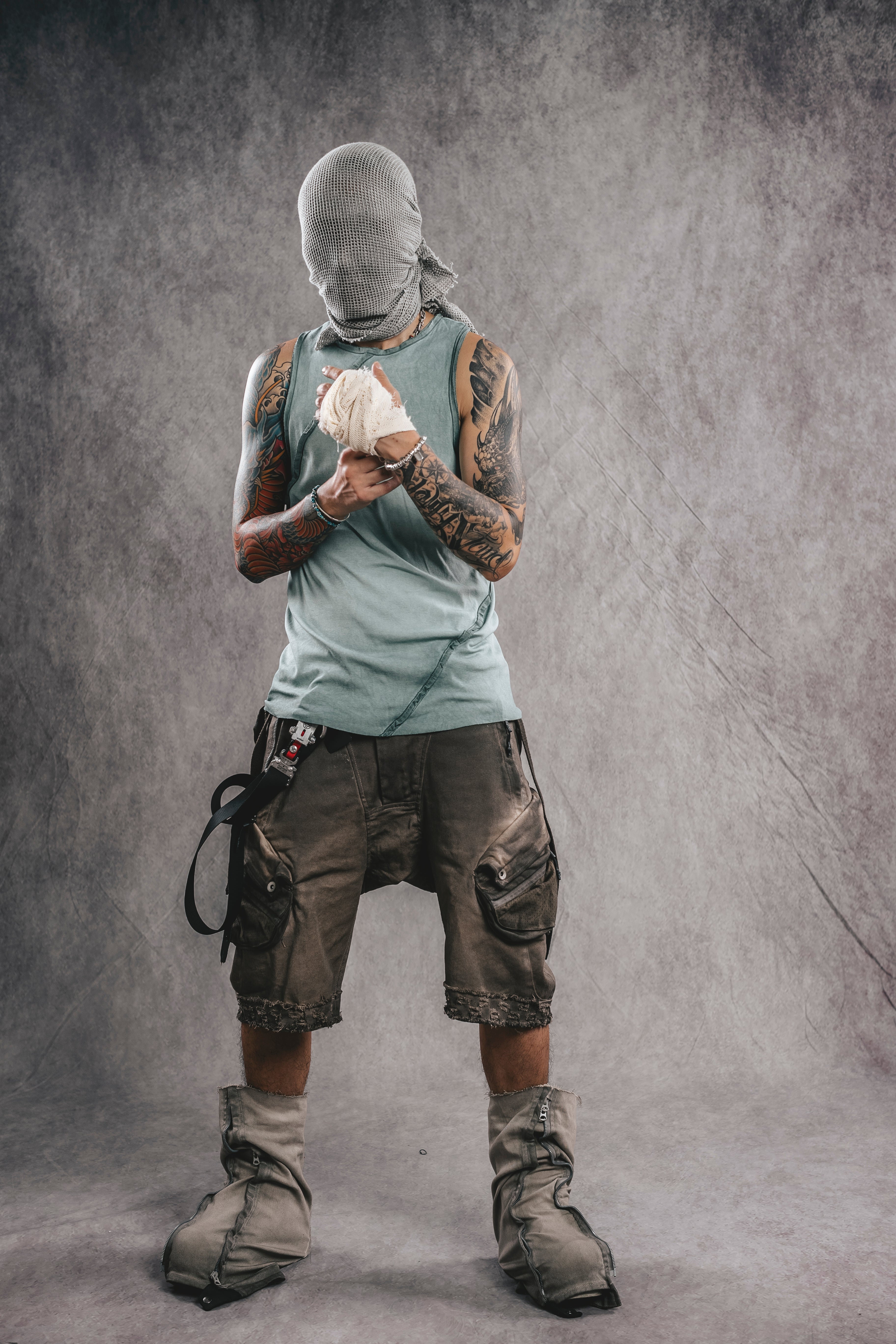 Top senza maniche Exoskeleton