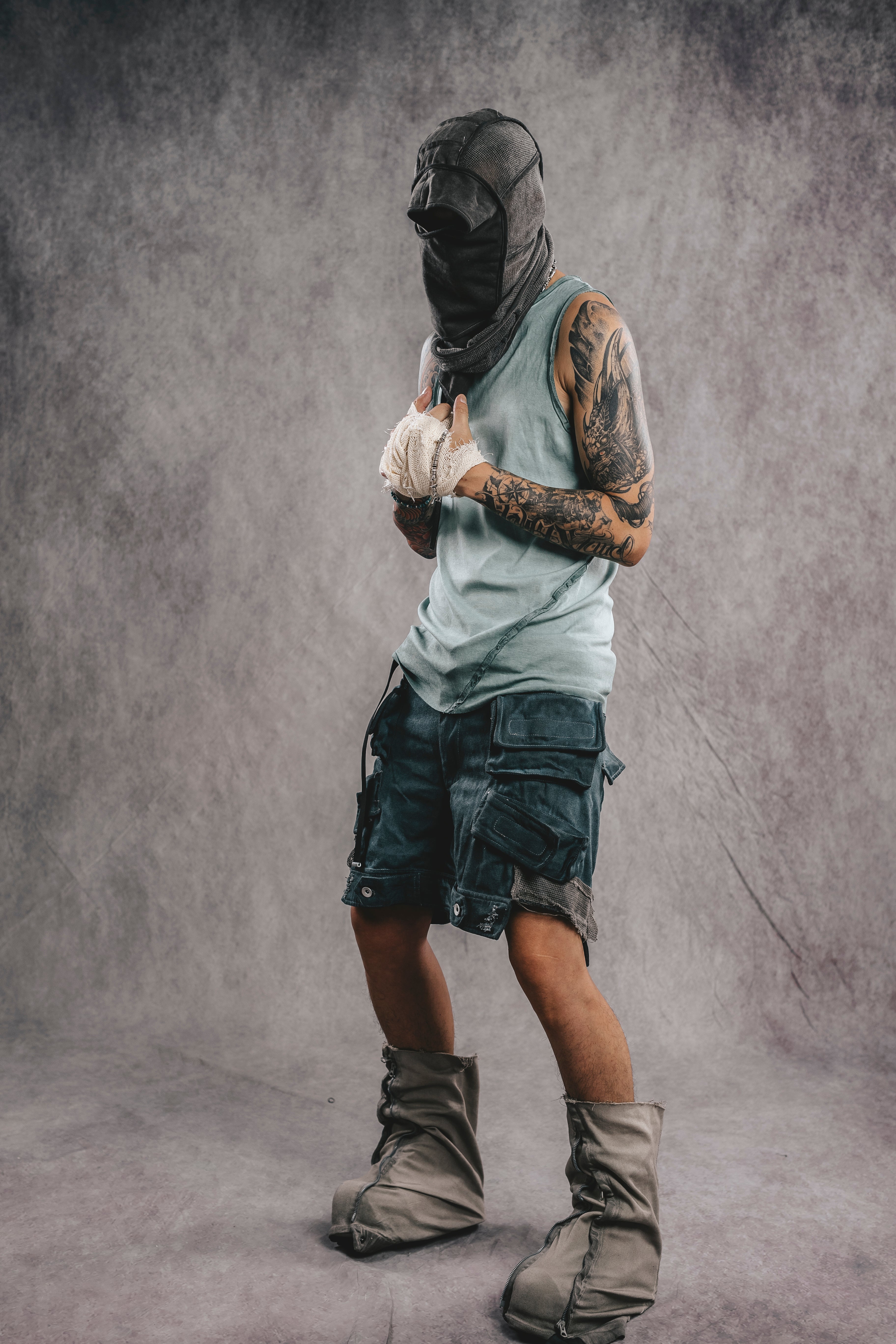 Top senza maniche Exoskeleton